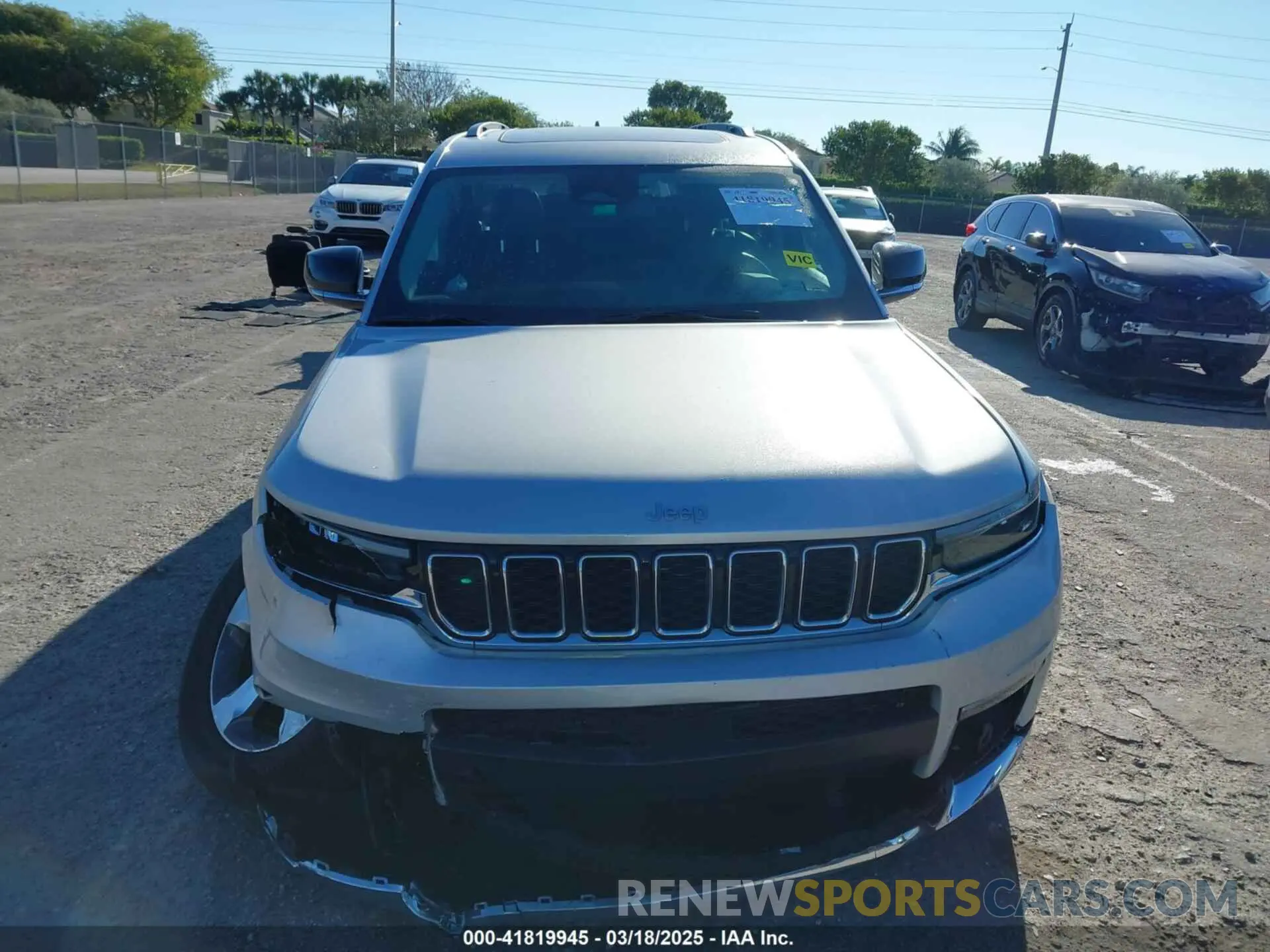 12 fotografías del automóvil dañado 1C4RJJBGXN8528951 JEEP GRAND CHEROKEE L 2022