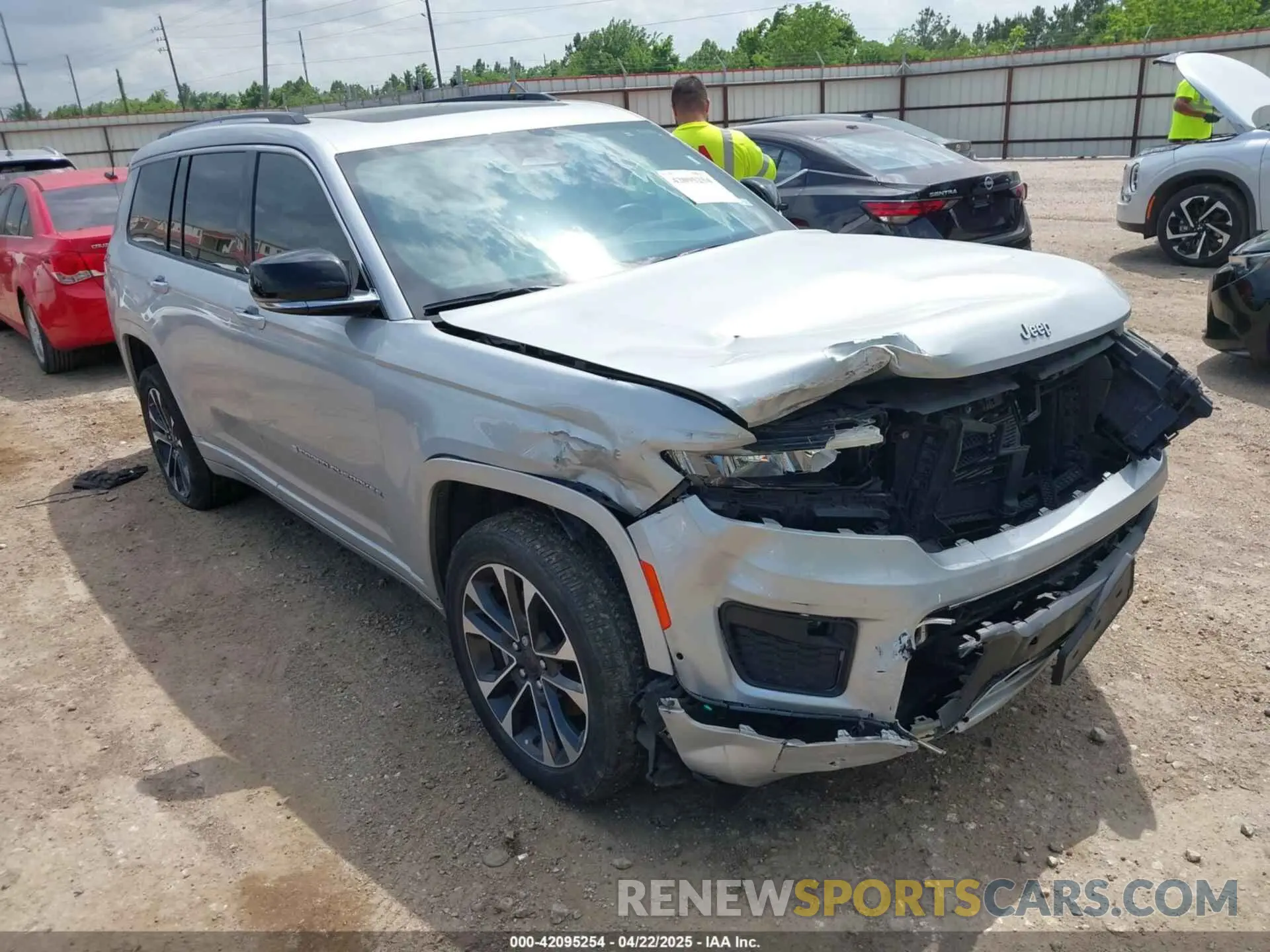 1 fotografías del automóvil dañado 1C4RJJDG3N8529288 JEEP GRAND CHEROKEE L 2022