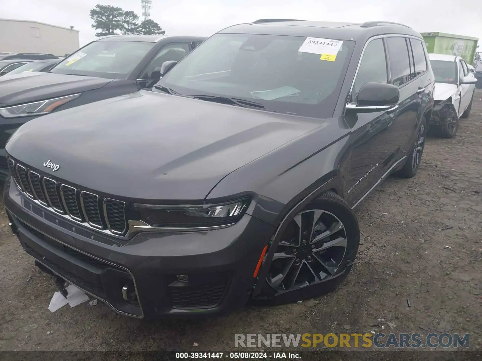 2 fotografías del automóvil dañado 1C4RJJDG5N8567637 JEEP GRAND CHEROKEE L 2022