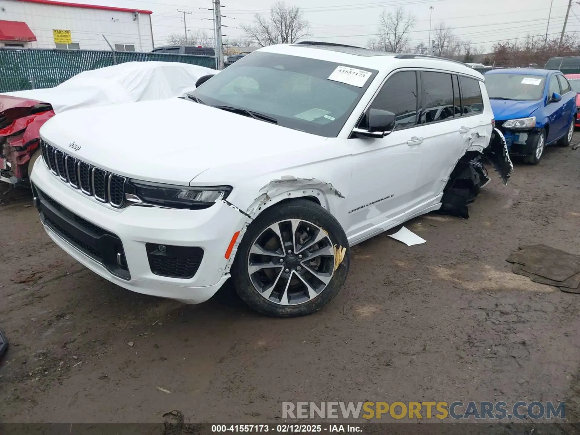 2 fotografías del automóvil dañado 1C4RJJDG8N8589566 JEEP GRAND CHEROKEE L 2022