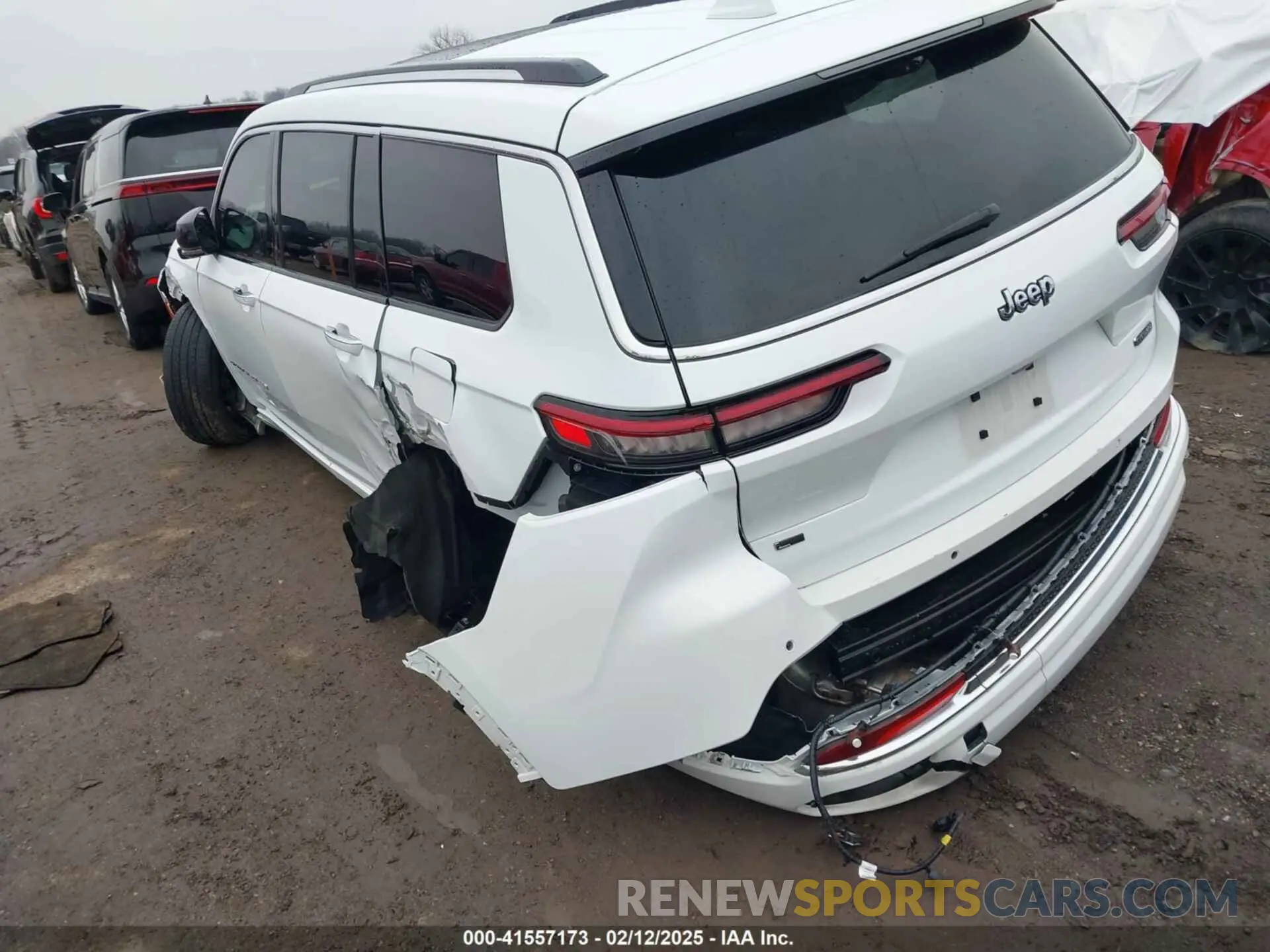 3 fotografías del automóvil dañado 1C4RJJDG8N8589566 JEEP GRAND CHEROKEE L 2022