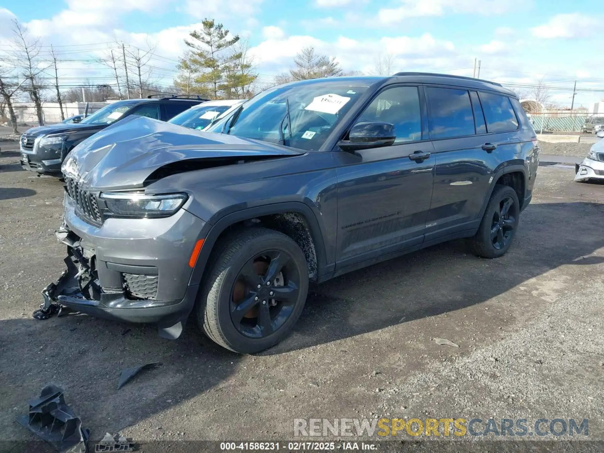 2 fotografías del automóvil dañado 1C4RJKAG2N8542592 JEEP GRAND CHEROKEE L 2022