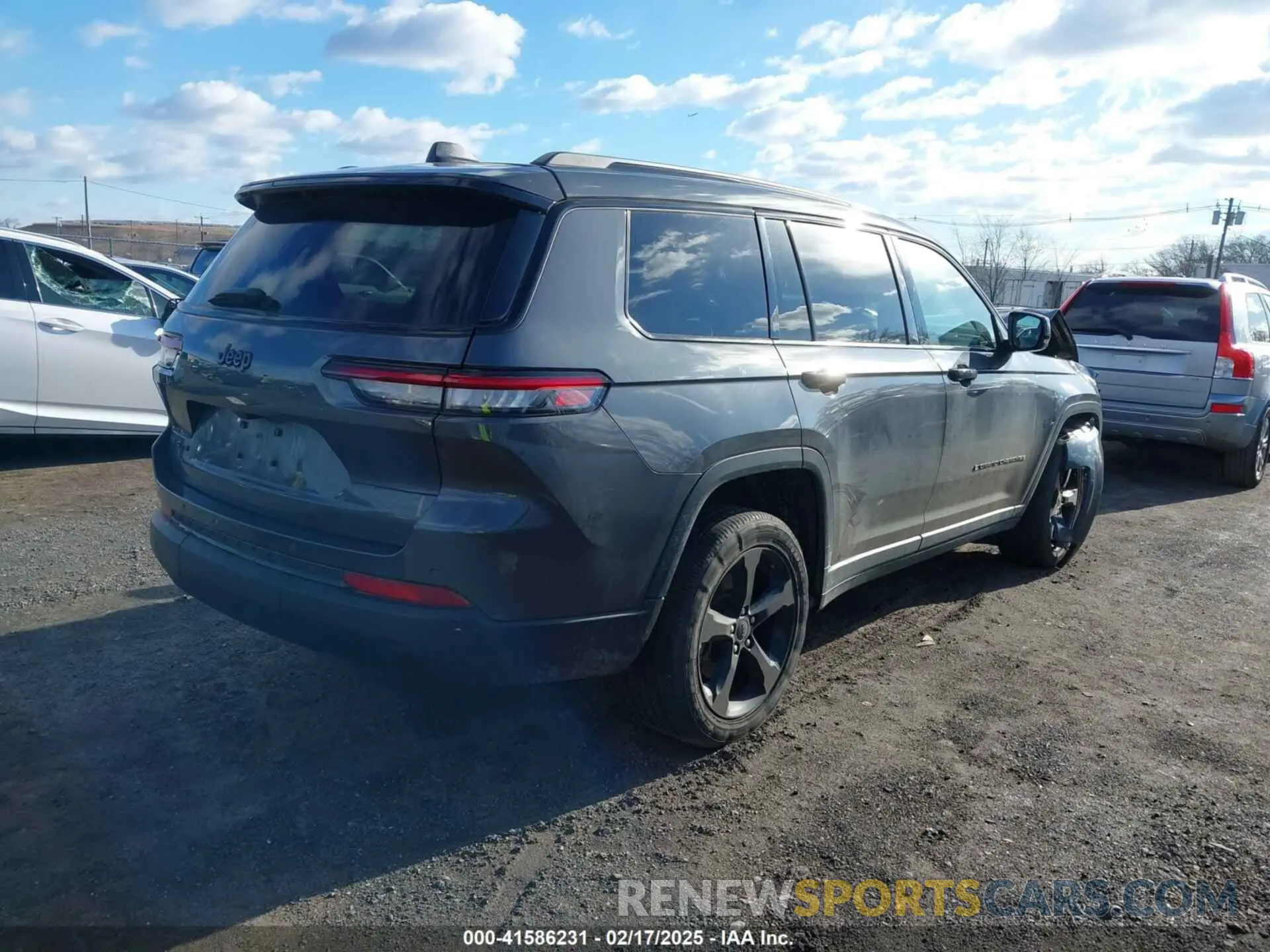 4 fotografías del automóvil dañado 1C4RJKAG2N8542592 JEEP GRAND CHEROKEE L 2022
