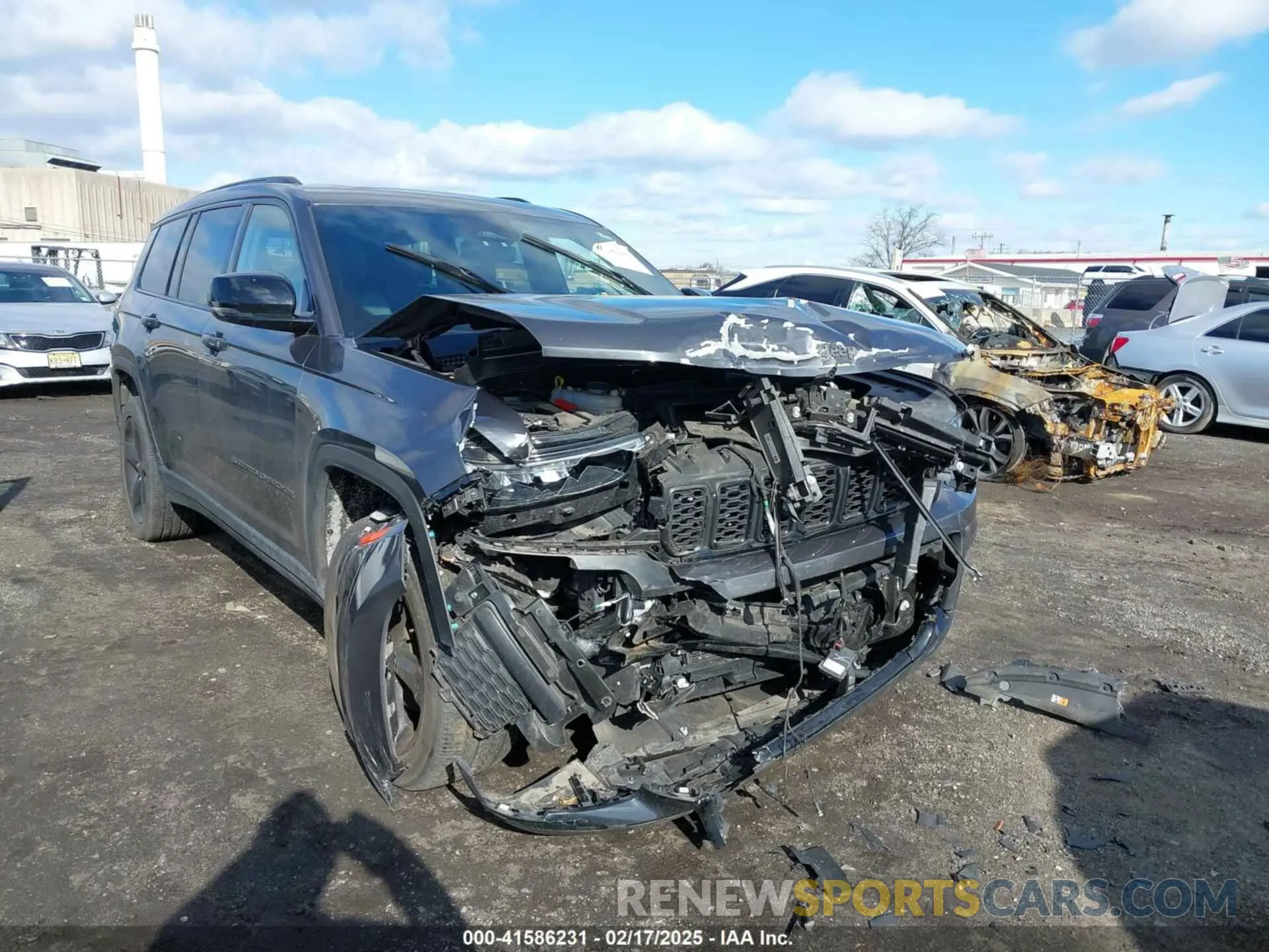 6 fotografías del automóvil dañado 1C4RJKAG2N8542592 JEEP GRAND CHEROKEE L 2022