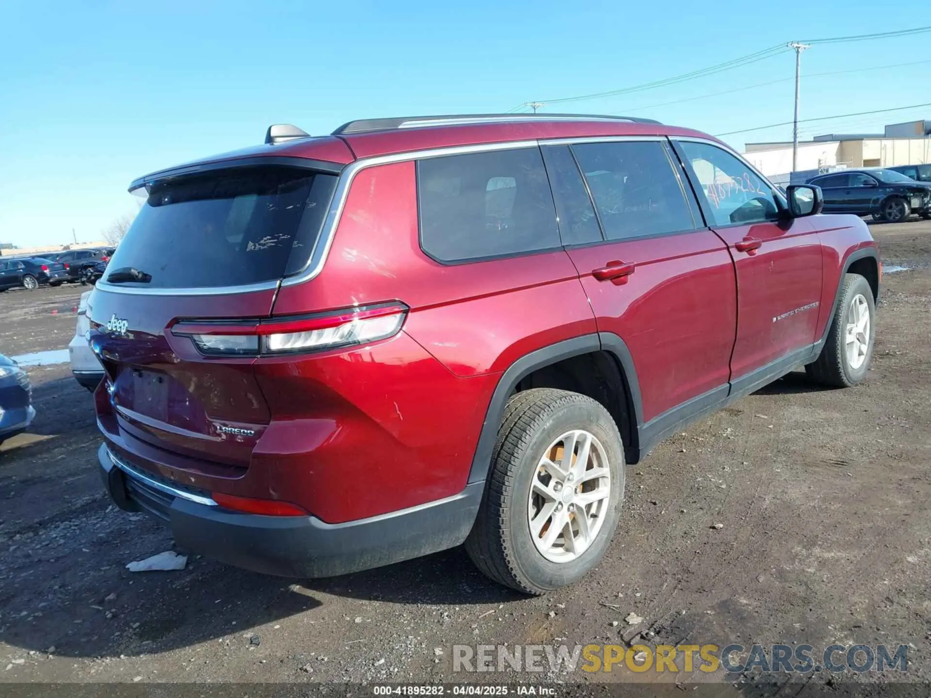 4 fotografías del automóvil dañado 1C4RJKAG6N8543597 JEEP GRAND CHEROKEE L 2022