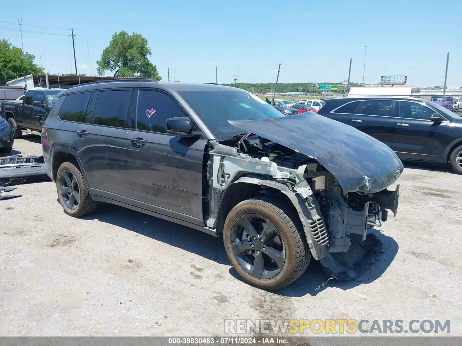 1 fotografías del automóvil dañado 1C4RJKAG9N8517415 JEEP GRAND CHEROKEE L 2022