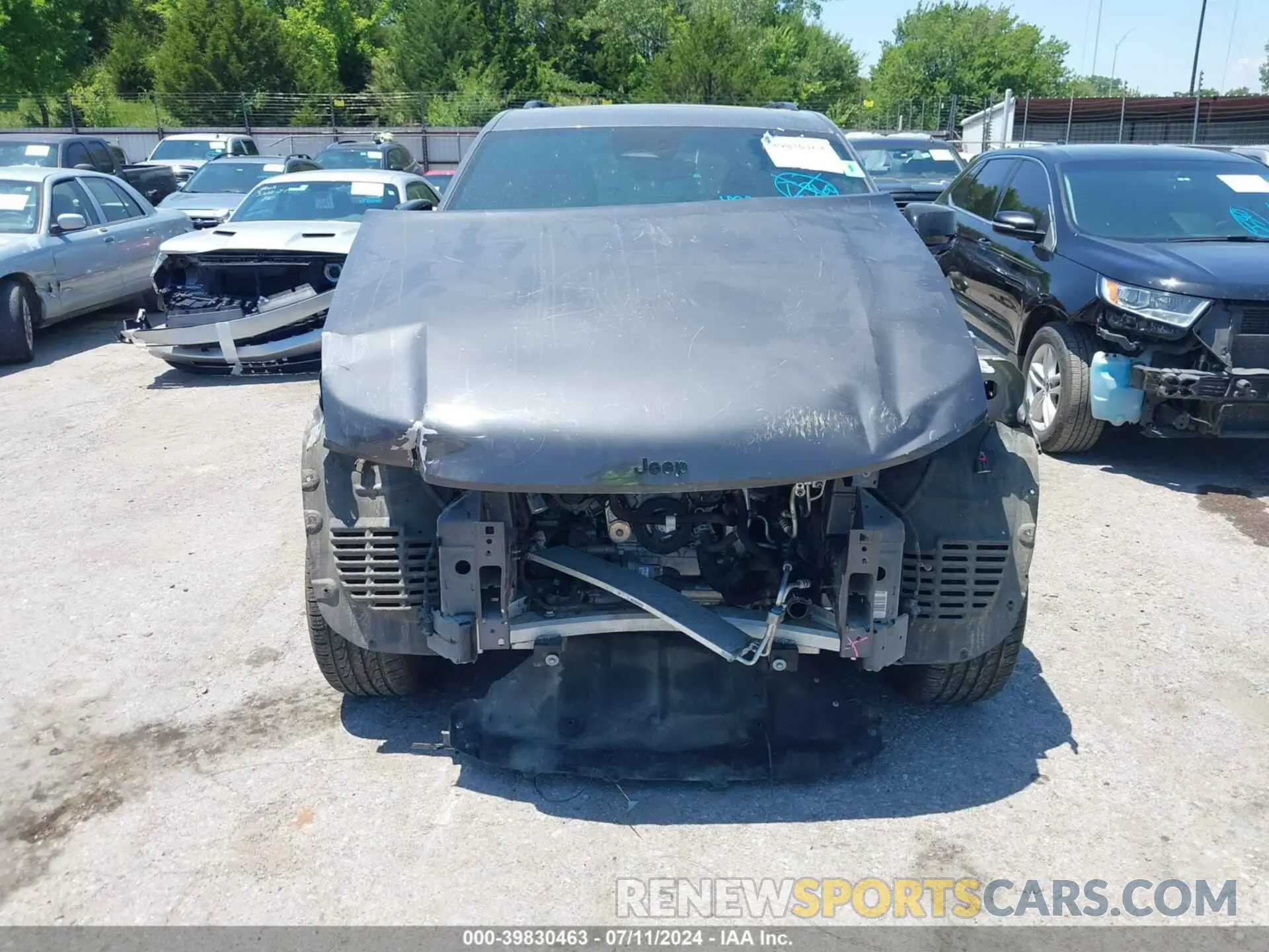 13 fotografías del automóvil dañado 1C4RJKAG9N8517415 JEEP GRAND CHEROKEE L 2022