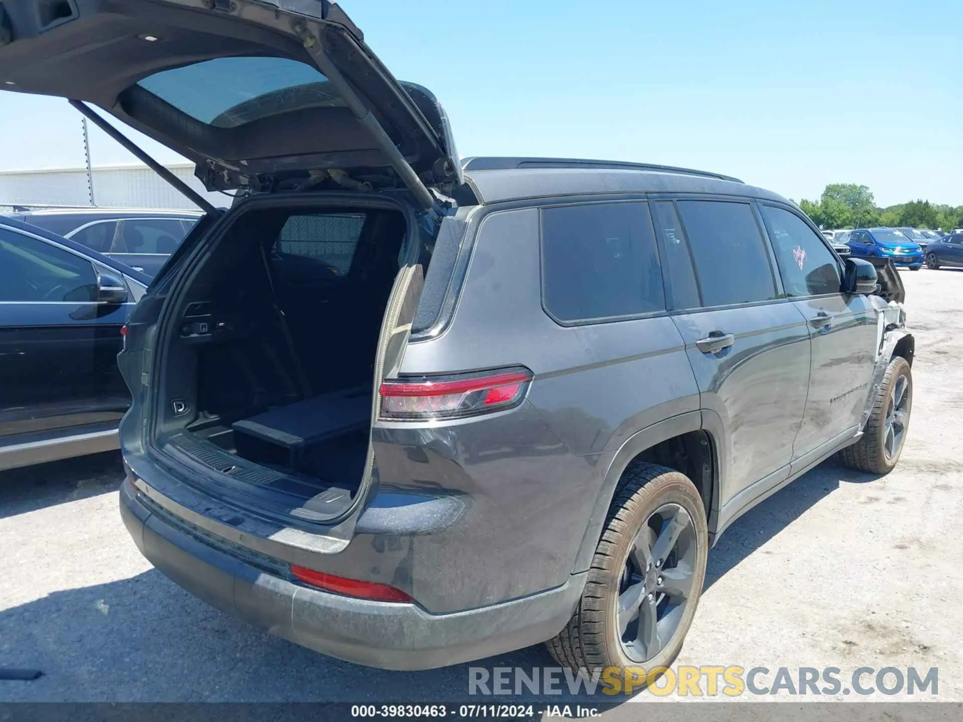 4 fotografías del automóvil dañado 1C4RJKAG9N8517415 JEEP GRAND CHEROKEE L 2022