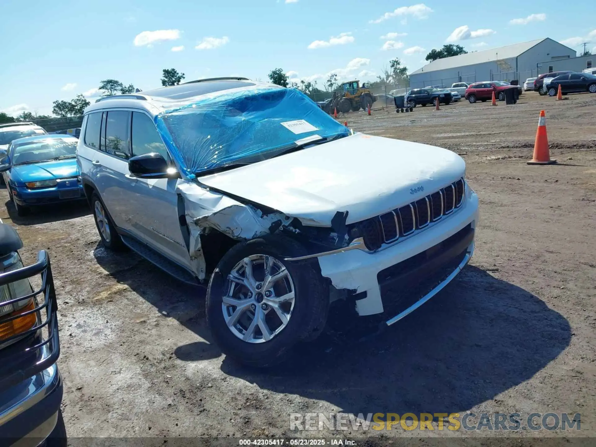 1 fotografías del automóvil dañado 1C4RJKBG1N8565926 JEEP GRAND CHEROKEE L 2022