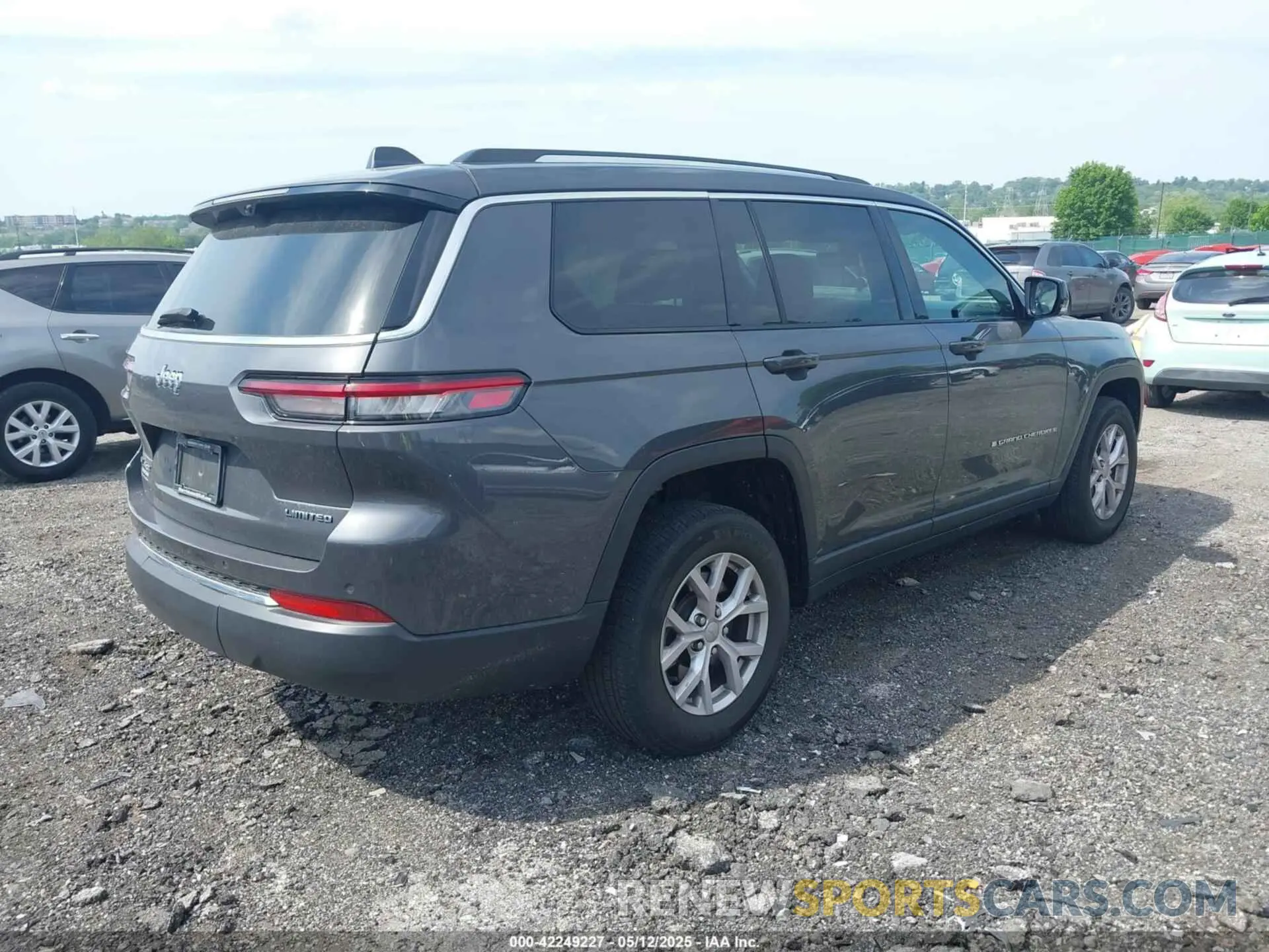 4 fotografías del automóvil dañado 1C4RJKBG3N8621834 JEEP GRAND CHEROKEE L 2022