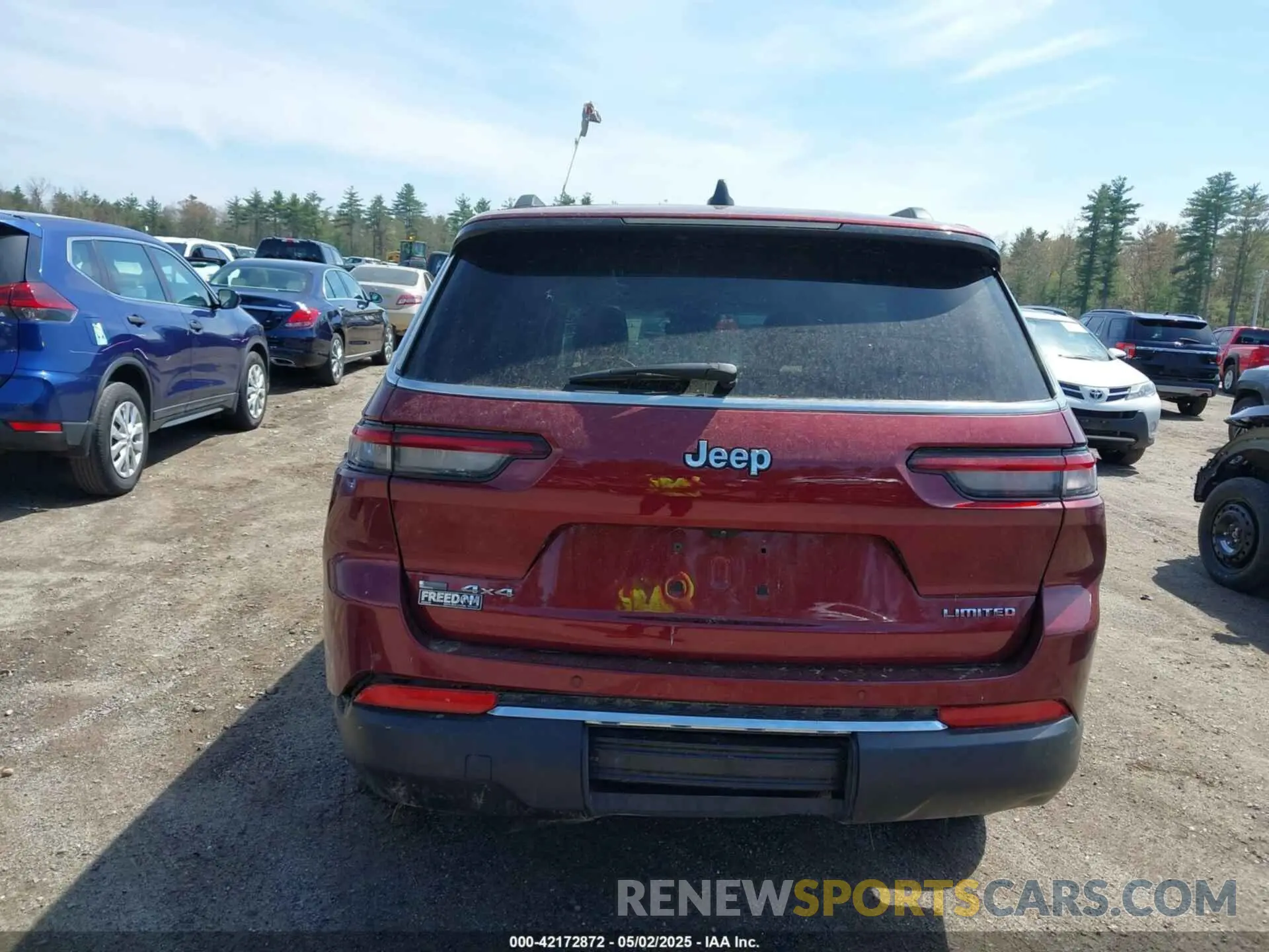 17 fotografías del automóvil dañado 1C4RJKBG3N8627259 JEEP GRAND CHEROKEE L 2022