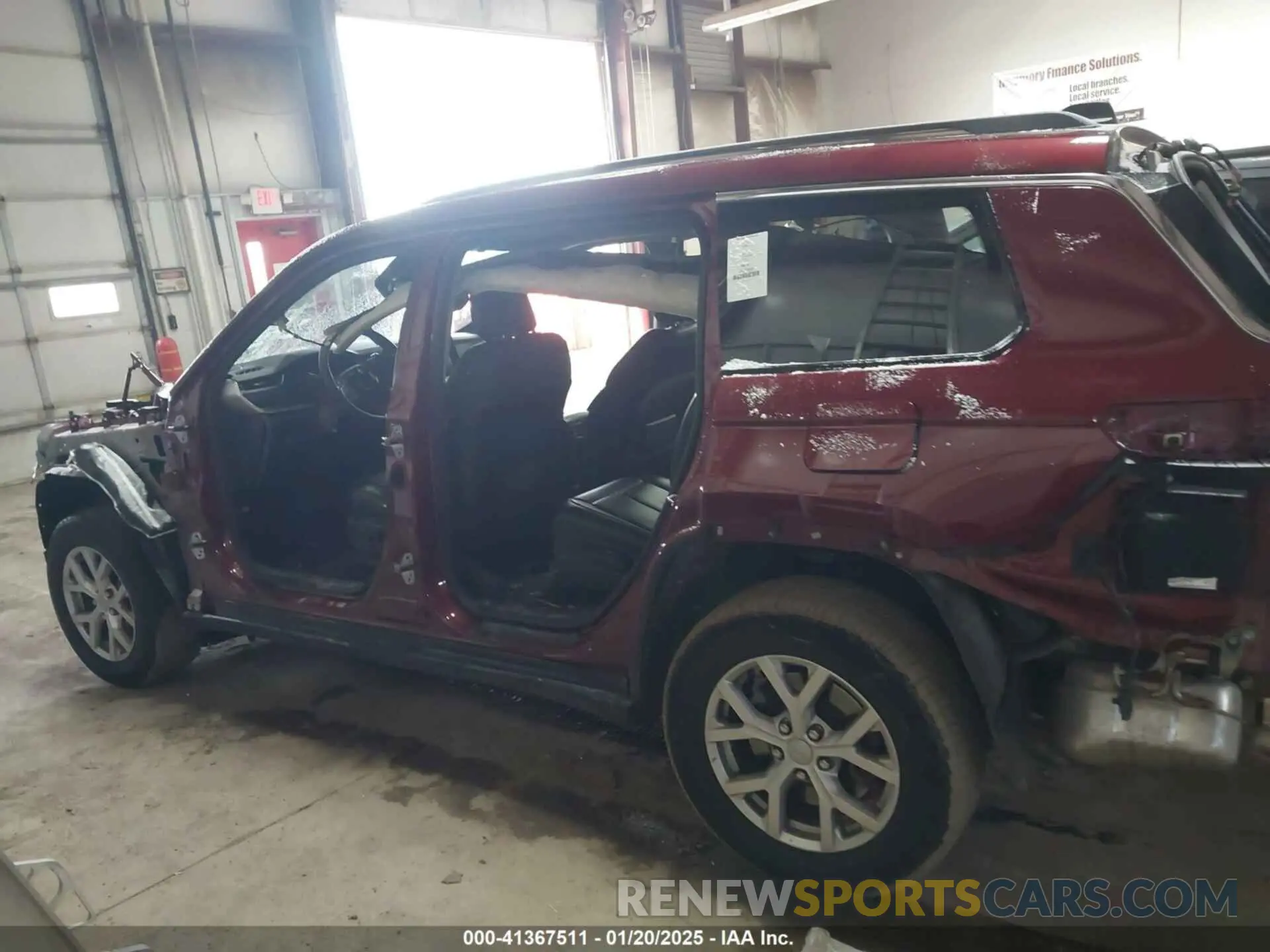13 fotografías del automóvil dañado 1C4RJKBG4N8588696 JEEP GRAND CHEROKEE L 2022