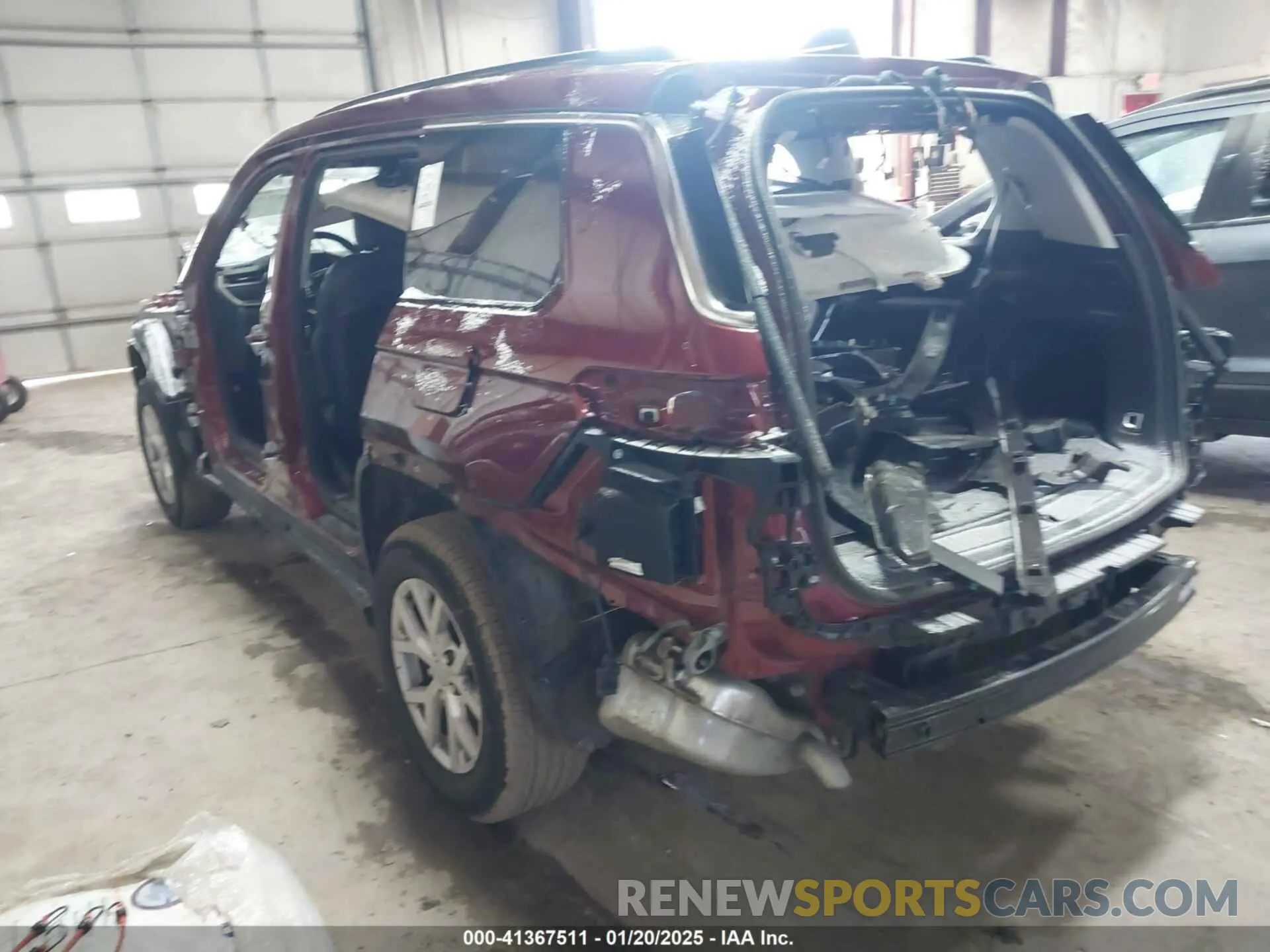 3 fotografías del automóvil dañado 1C4RJKBG4N8588696 JEEP GRAND CHEROKEE L 2022