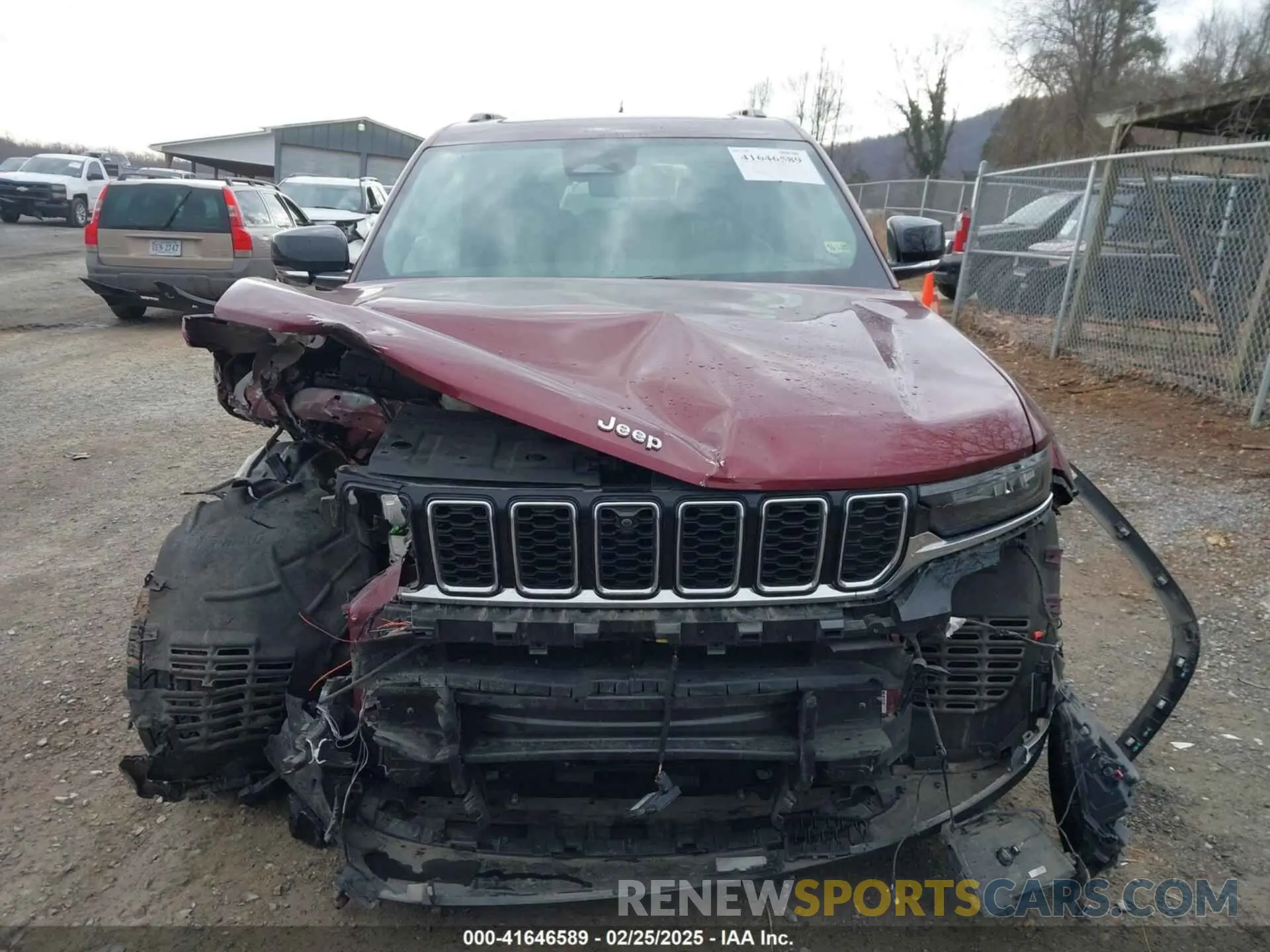13 fotografías del automóvil dañado 1C4RJKBG4N8626251 JEEP GRAND CHEROKEE L 2022