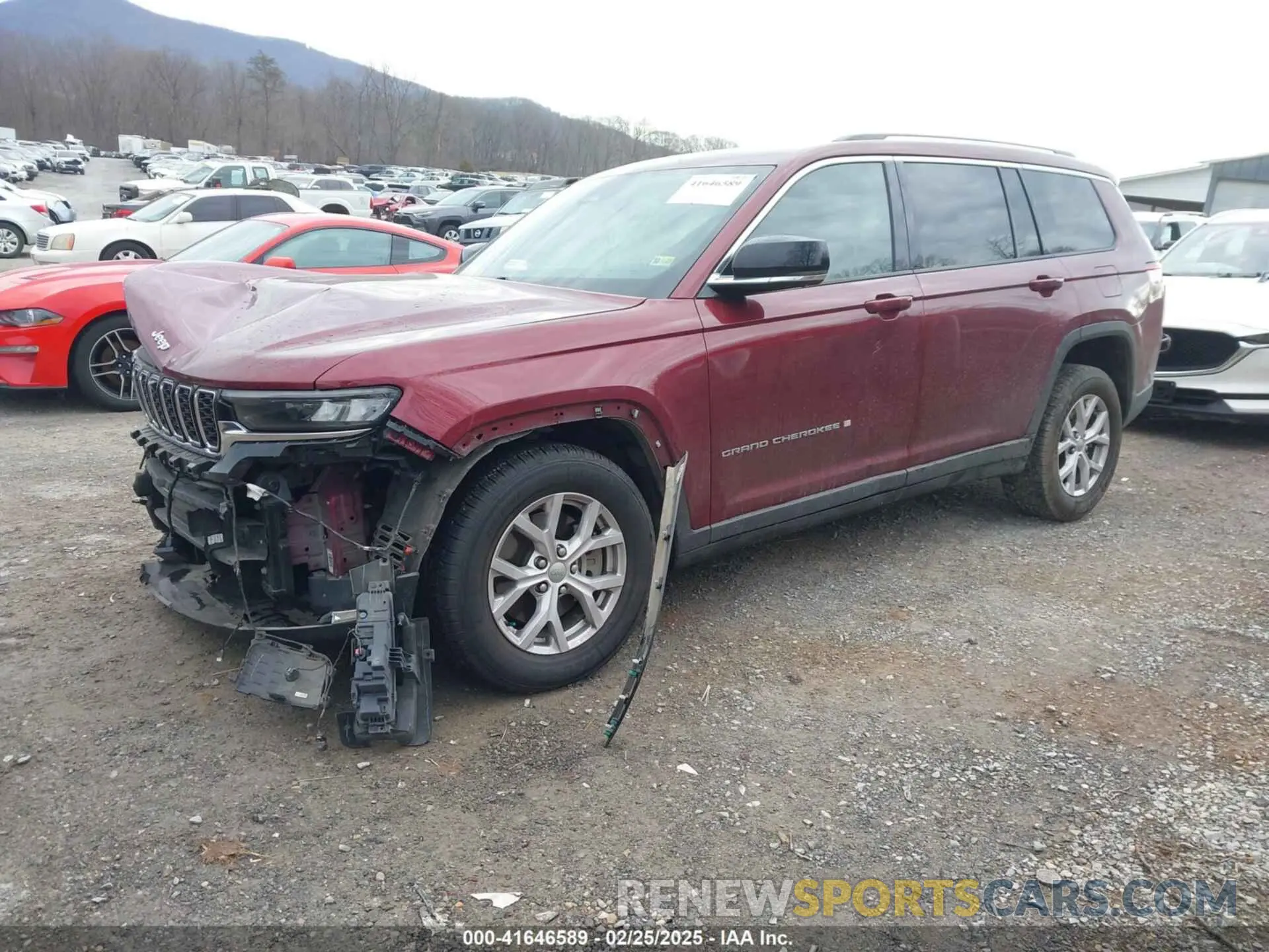 2 fotografías del automóvil dañado 1C4RJKBG4N8626251 JEEP GRAND CHEROKEE L 2022