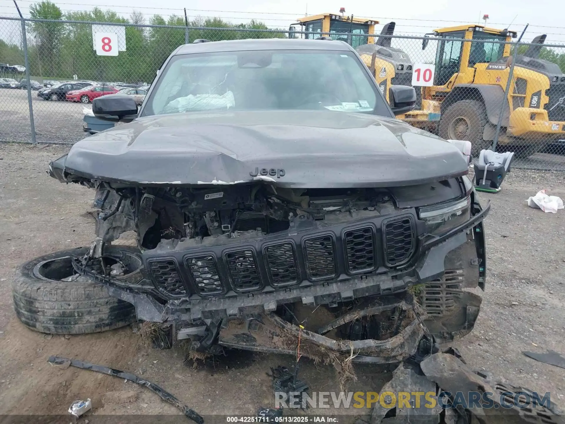 13 fotografías del automóvil dañado 1C4RJKBG6N8557384 JEEP GRAND CHEROKEE L 2022