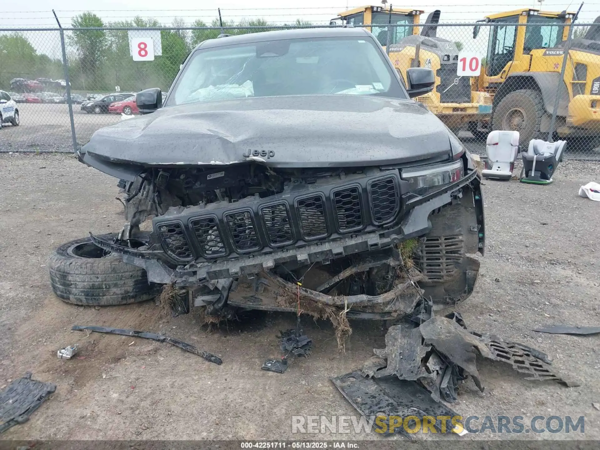 6 fotografías del automóvil dañado 1C4RJKBG6N8557384 JEEP GRAND CHEROKEE L 2022