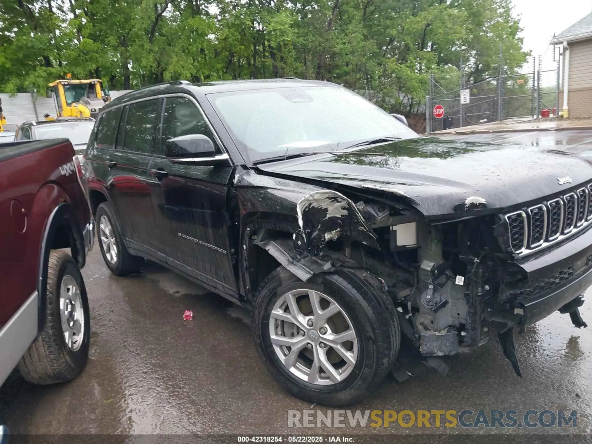 14 fotografías del automóvil dañado 1C4RJKBG7N8598350 JEEP GRAND CHEROKEE L 2022