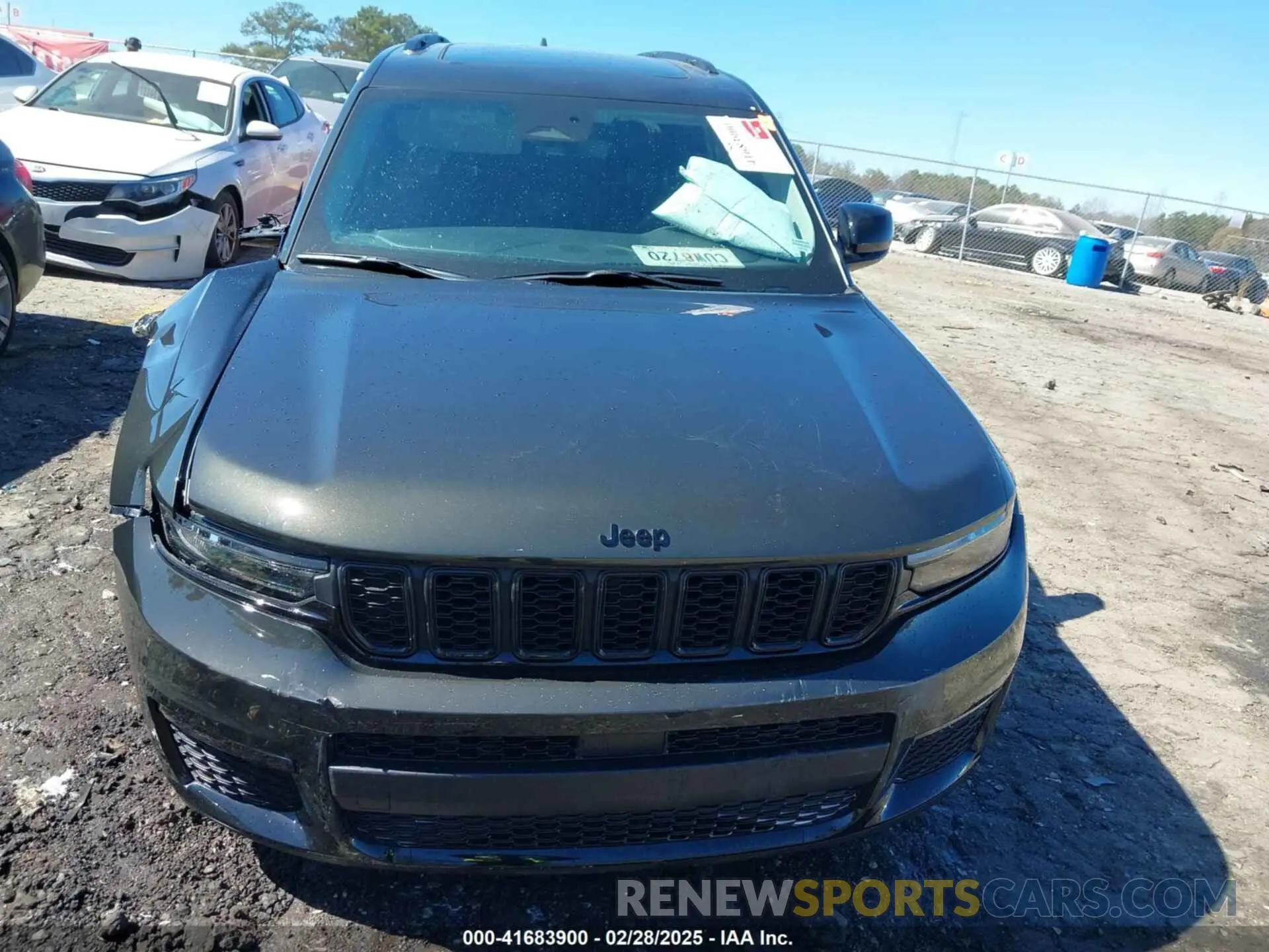 12 fotografías del automóvil dañado 1C4RJKBG8N8612465 JEEP GRAND CHEROKEE L 2022