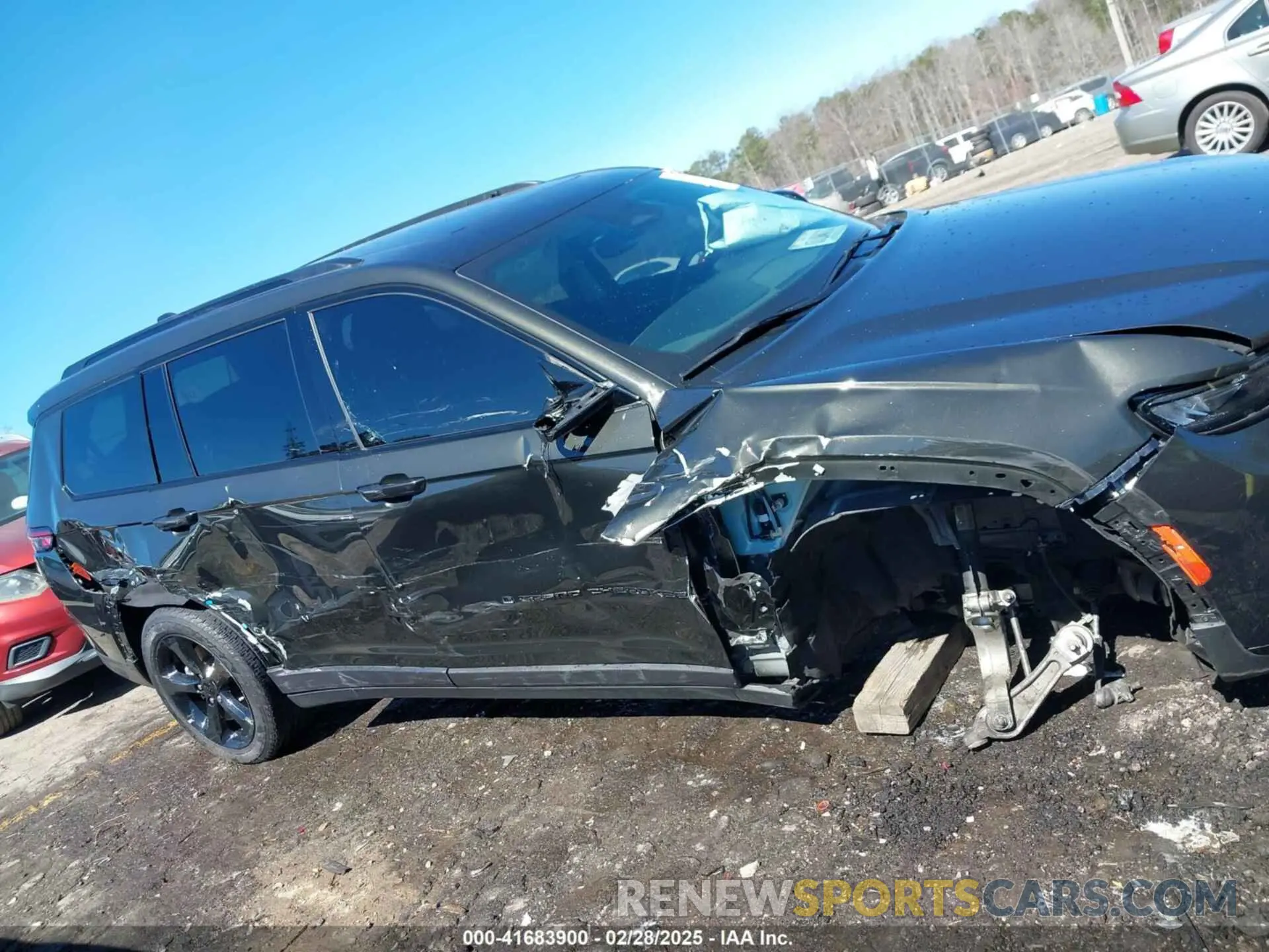 13 fotografías del automóvil dañado 1C4RJKBG8N8612465 JEEP GRAND CHEROKEE L 2022