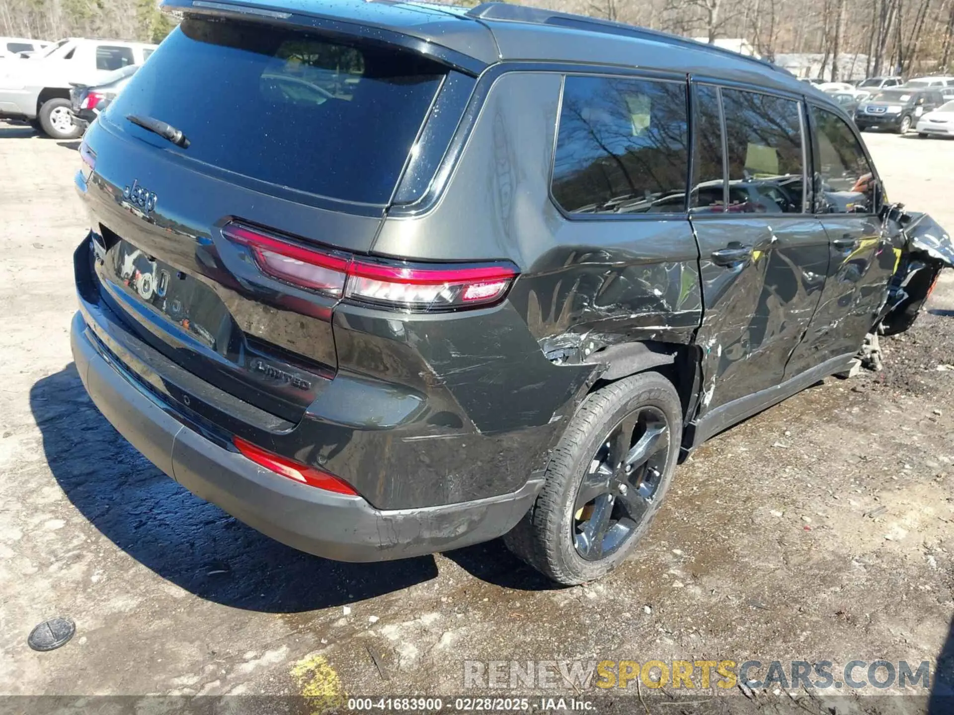 4 fotografías del automóvil dañado 1C4RJKBG8N8612465 JEEP GRAND CHEROKEE L 2022