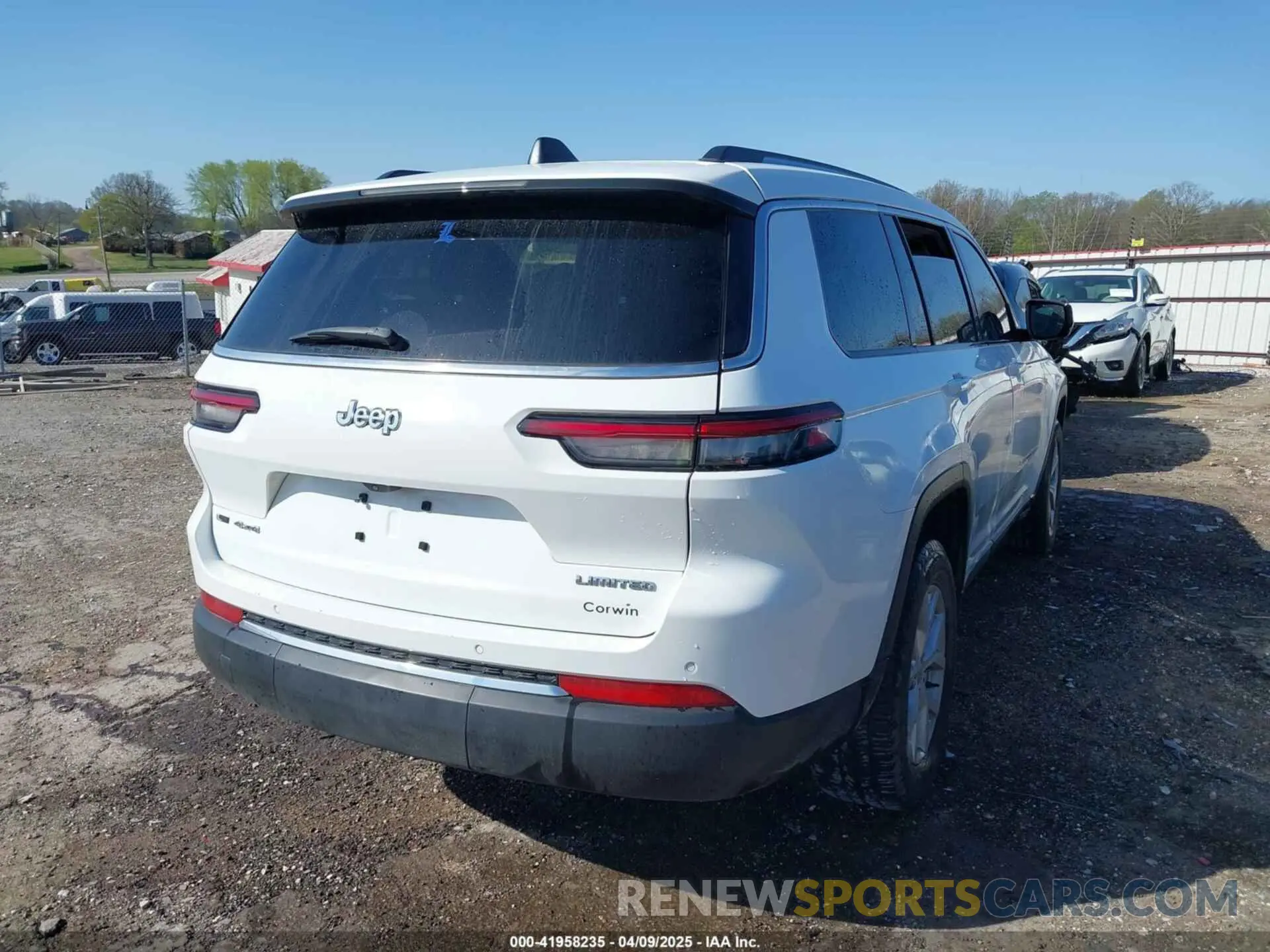 4 fotografías del automóvil dañado 1C4RJKBG8N8616323 JEEP GRAND CHEROKEE L 2022