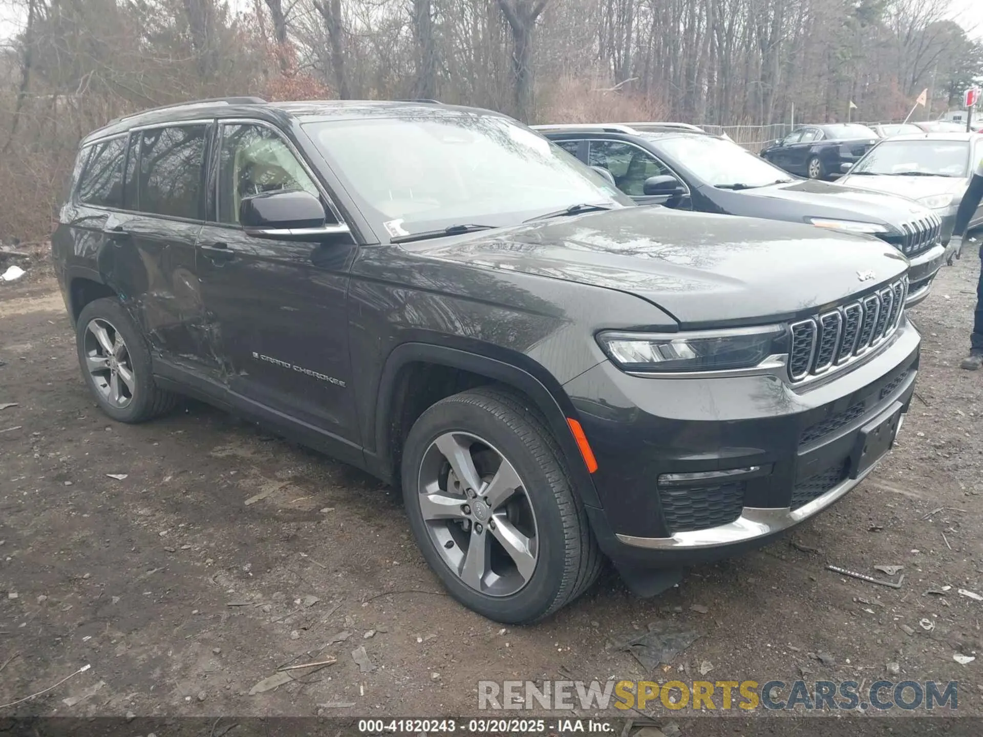 1 fotografías del automóvil dañado 1C4RJKBGXN8541771 JEEP GRAND CHEROKEE L 2022