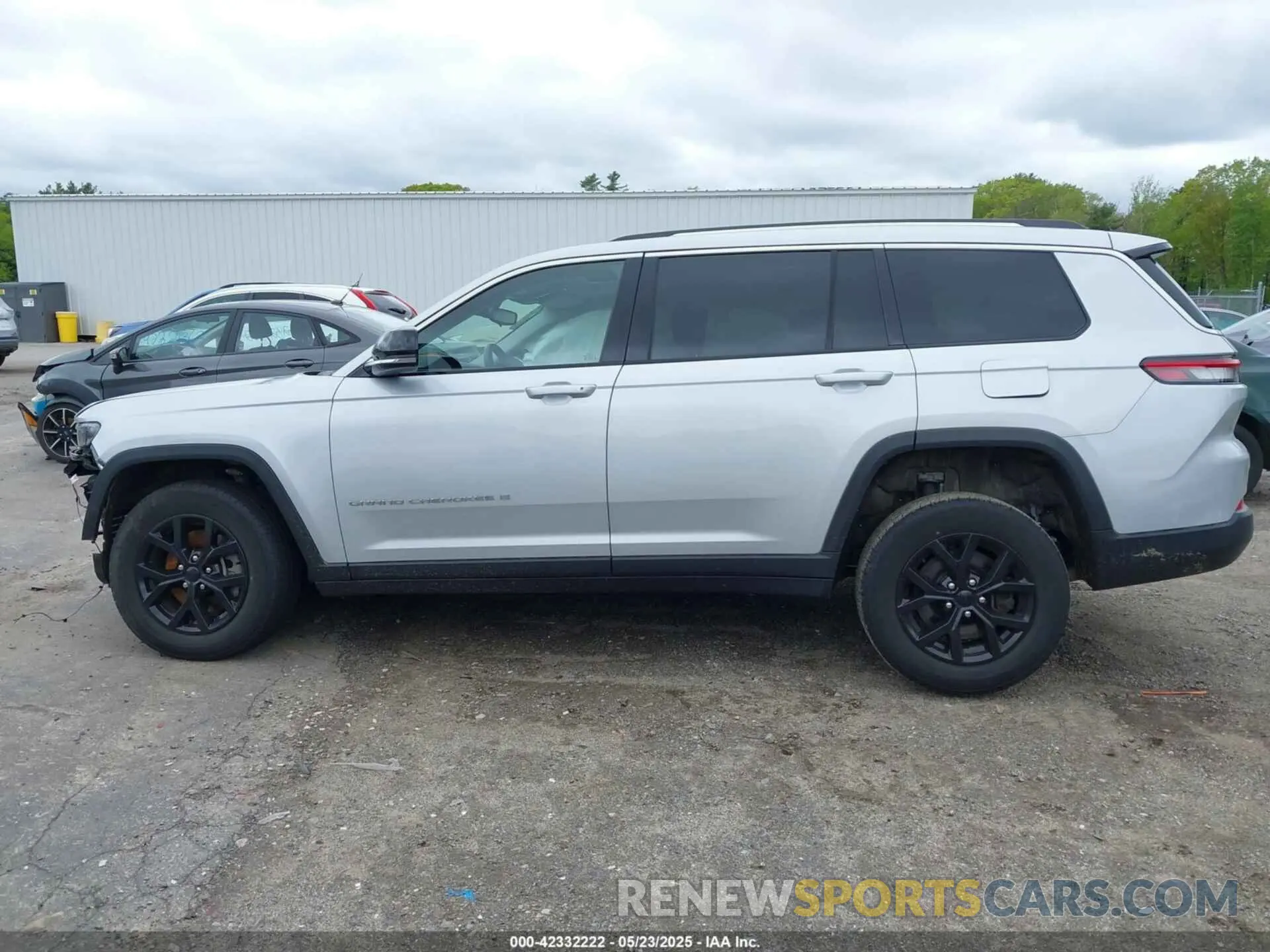 15 fotografías del automóvil dañado 1C4RJKBGXN8624293 JEEP GRAND CHEROKEE L 2022