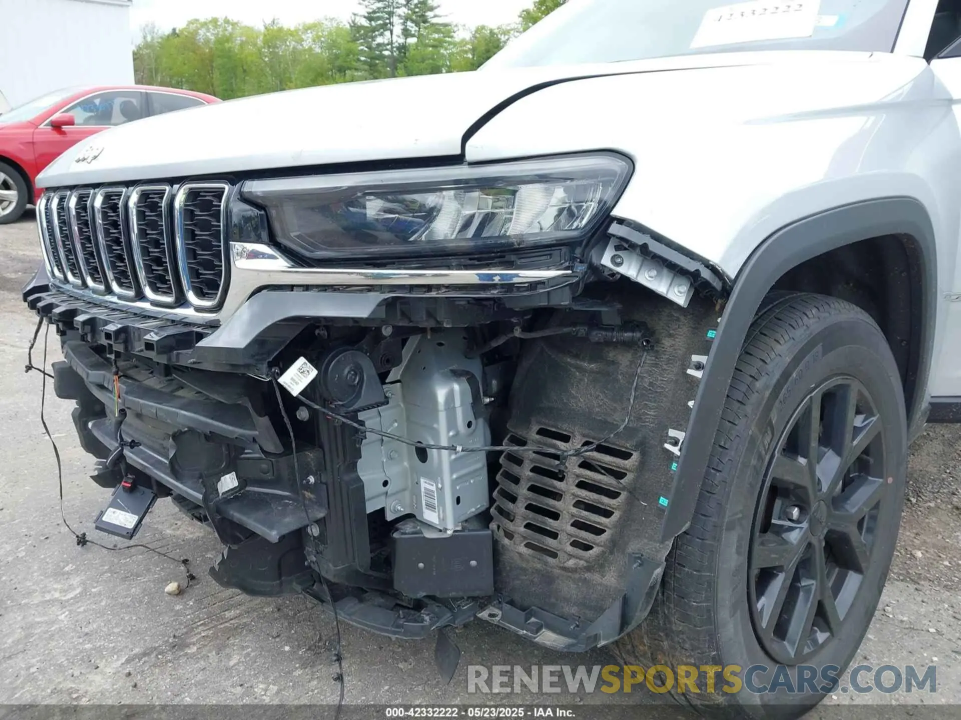 18 fotografías del automóvil dañado 1C4RJKBGXN8624293 JEEP GRAND CHEROKEE L 2022