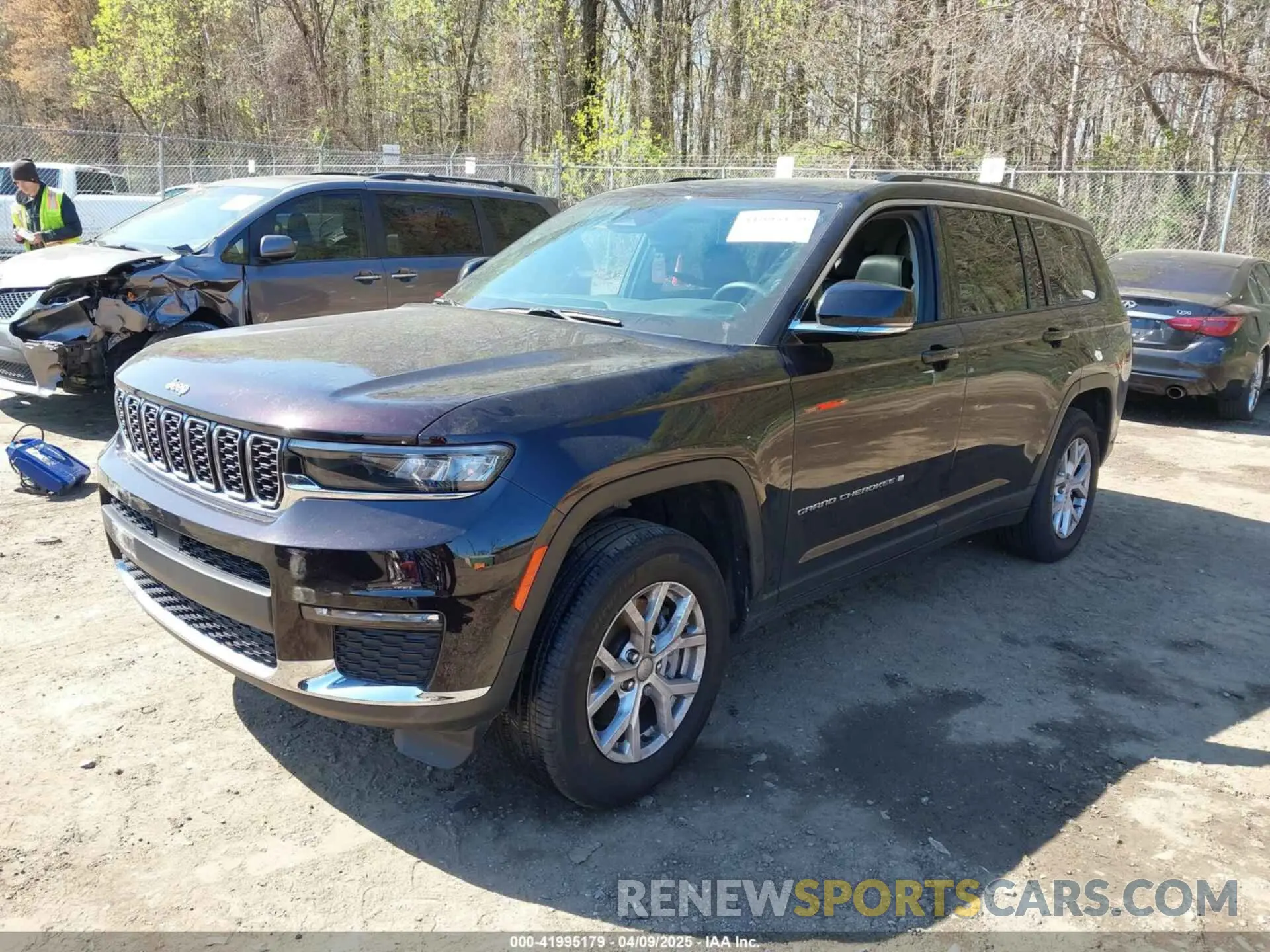 2 fotografías del automóvil dañado 1C4RJKBGXN8624536 JEEP GRAND CHEROKEE L 2022