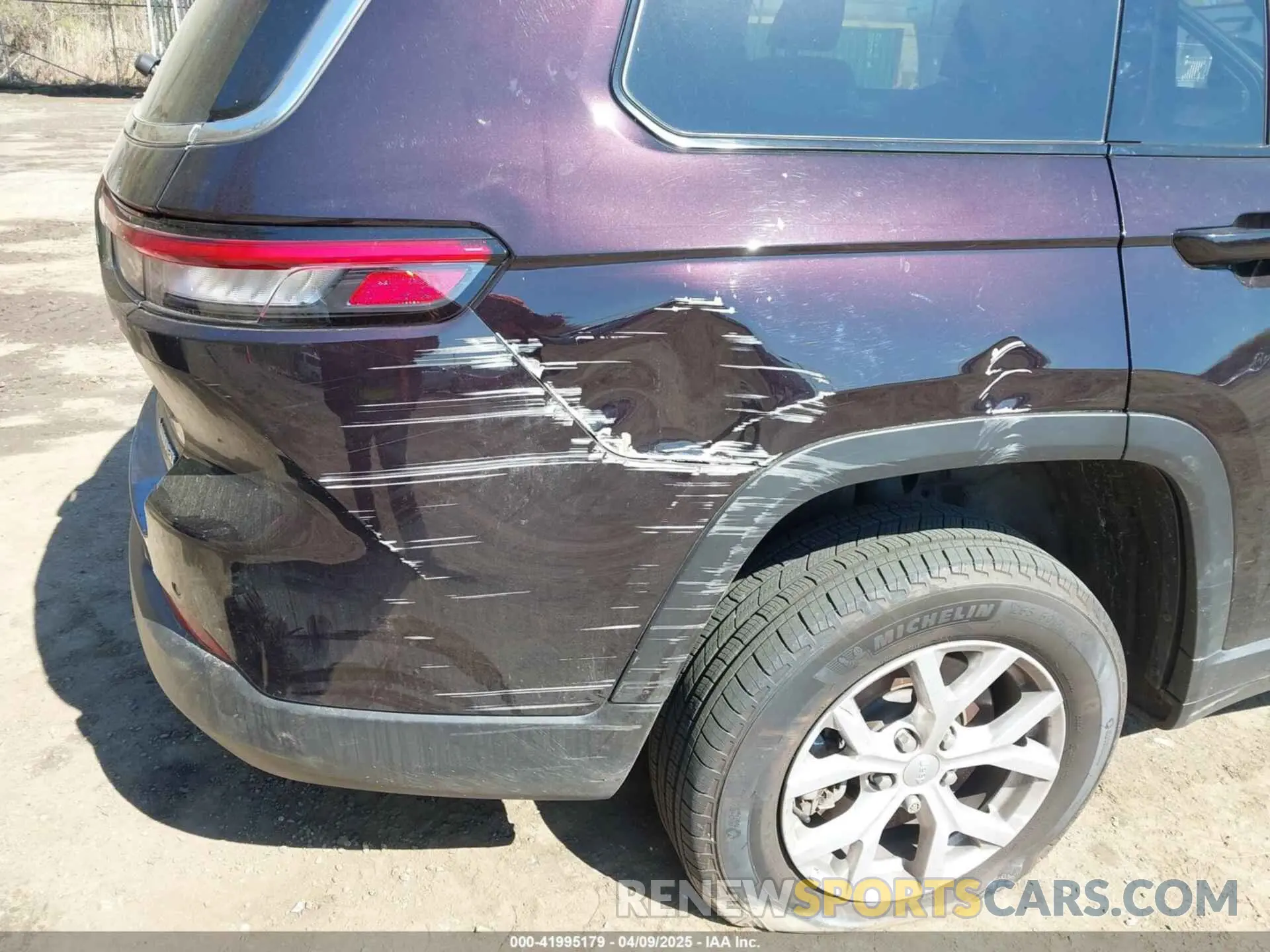 6 fotografías del automóvil dañado 1C4RJKBGXN8624536 JEEP GRAND CHEROKEE L 2022