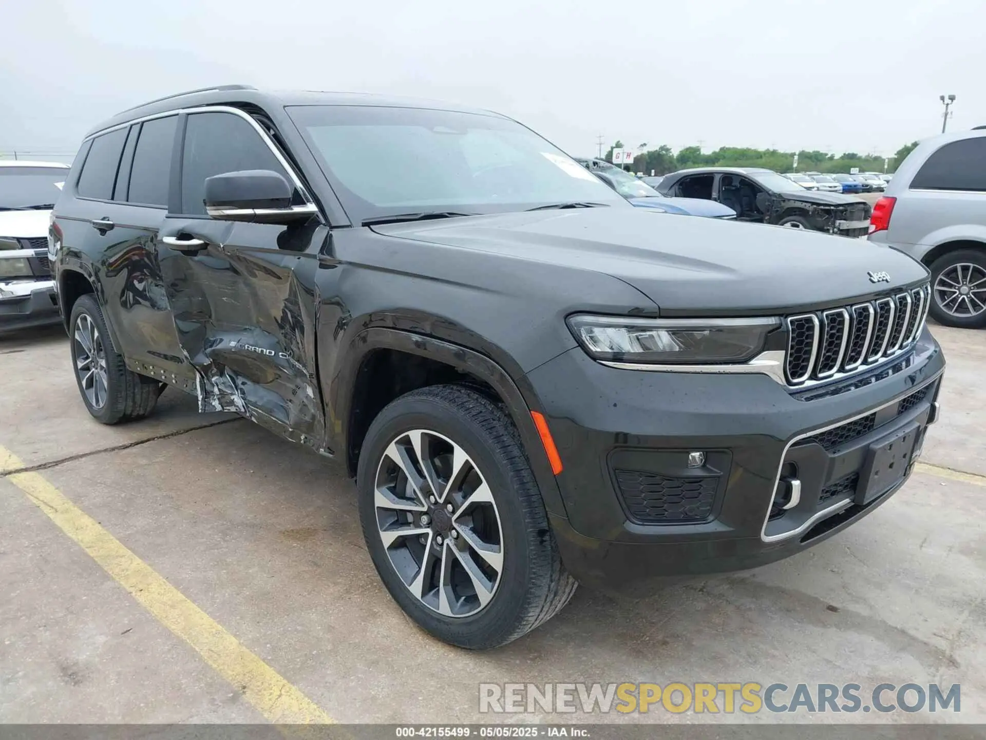 1 fotografías del automóvil dañado 1C4RJKDG9N8564844 JEEP GRAND CHEROKEE L 2022