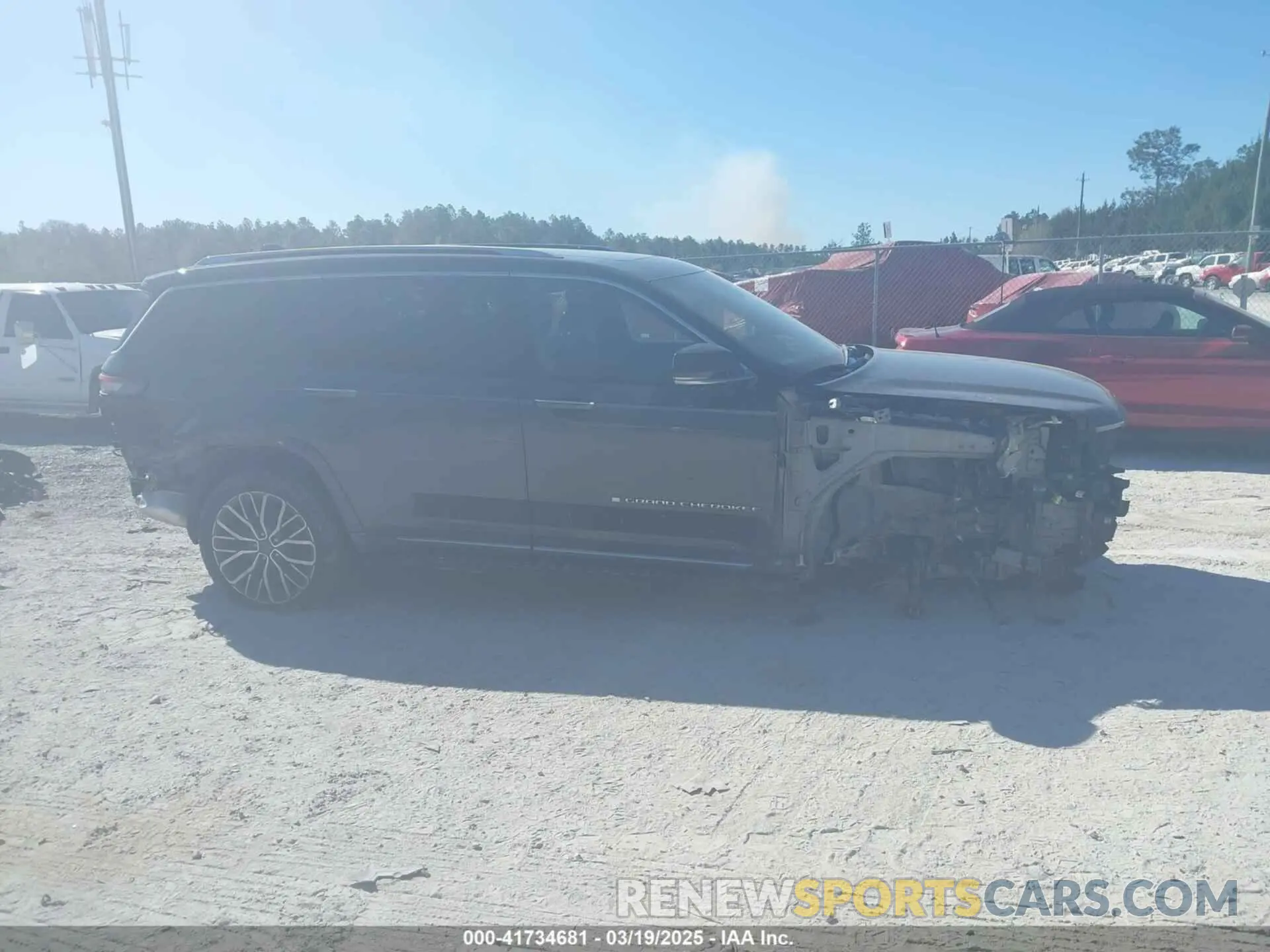 13 fotografías del automóvil dañado 1C4RJKET7N8549559 JEEP GRAND CHEROKEE L 2022