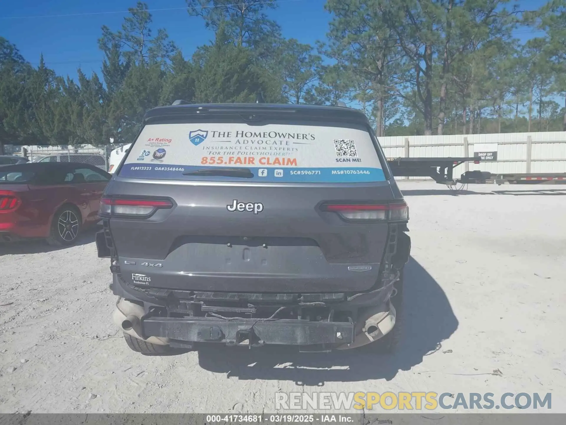 16 fotografías del automóvil dañado 1C4RJKET7N8549559 JEEP GRAND CHEROKEE L 2022