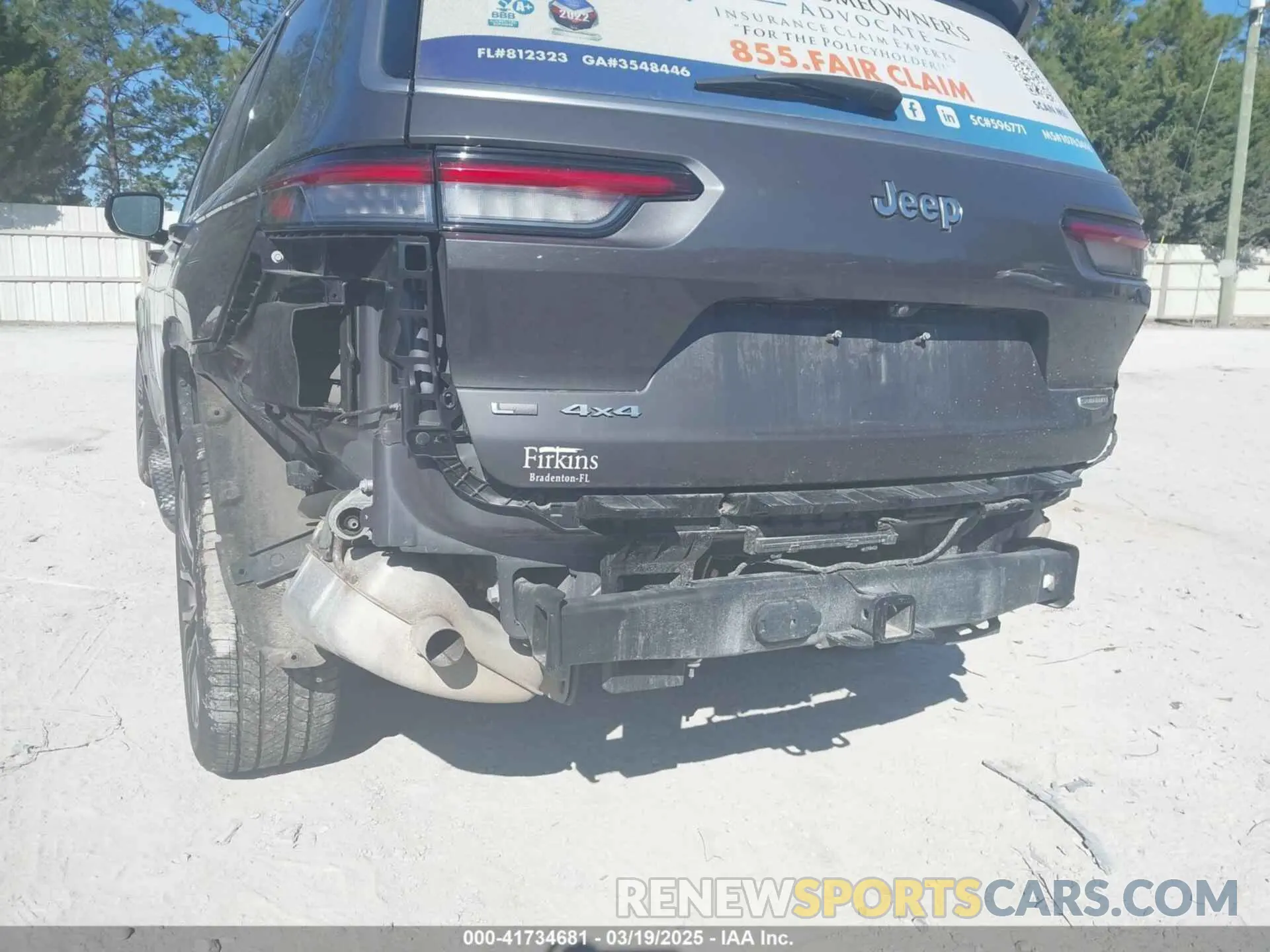 17 fotografías del automóvil dañado 1C4RJKET7N8549559 JEEP GRAND CHEROKEE L 2022