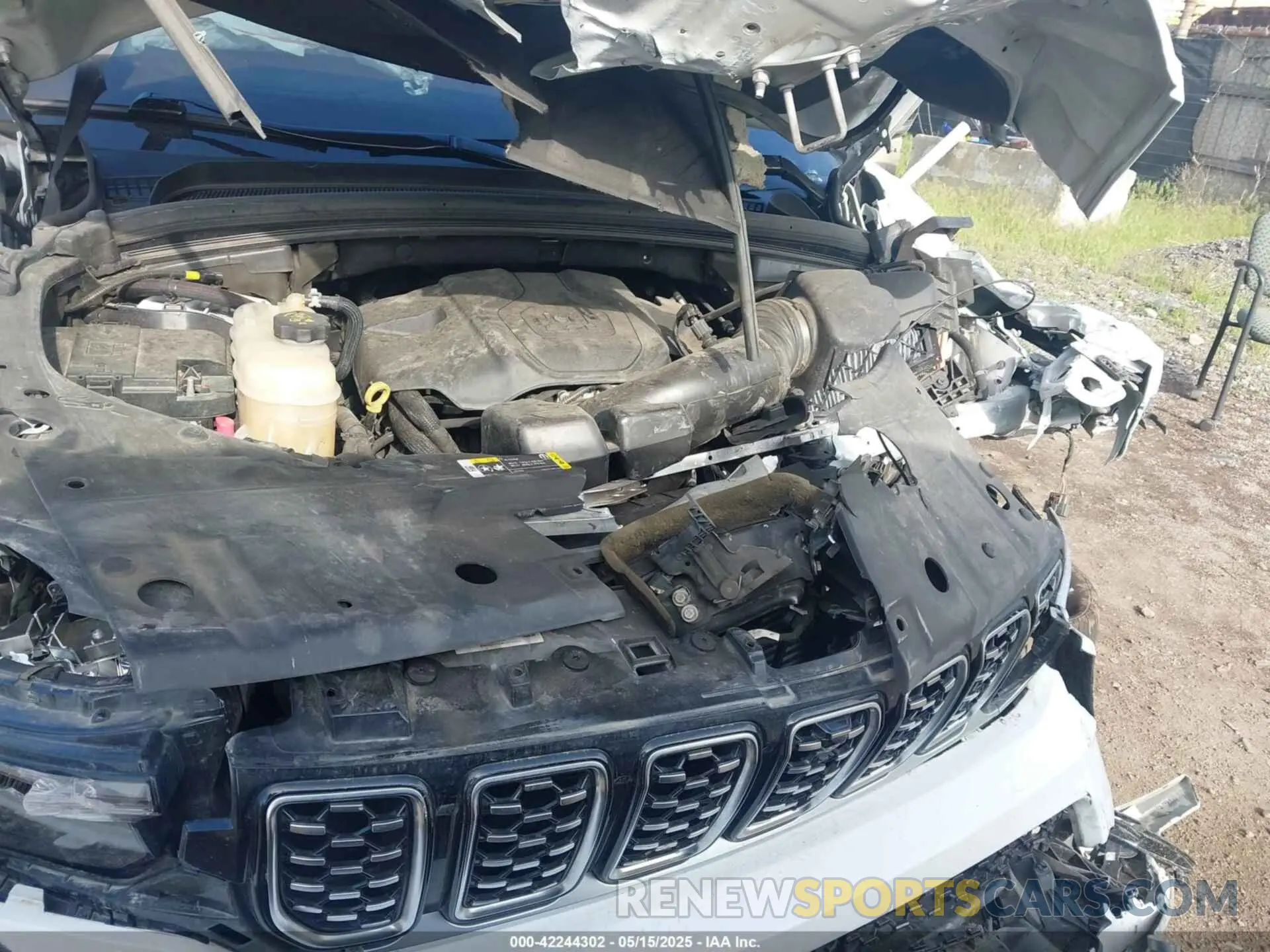 10 fotografías del automóvil dañado 1C4RJKETXN8559115 JEEP GRAND CHEROKEE L 2022