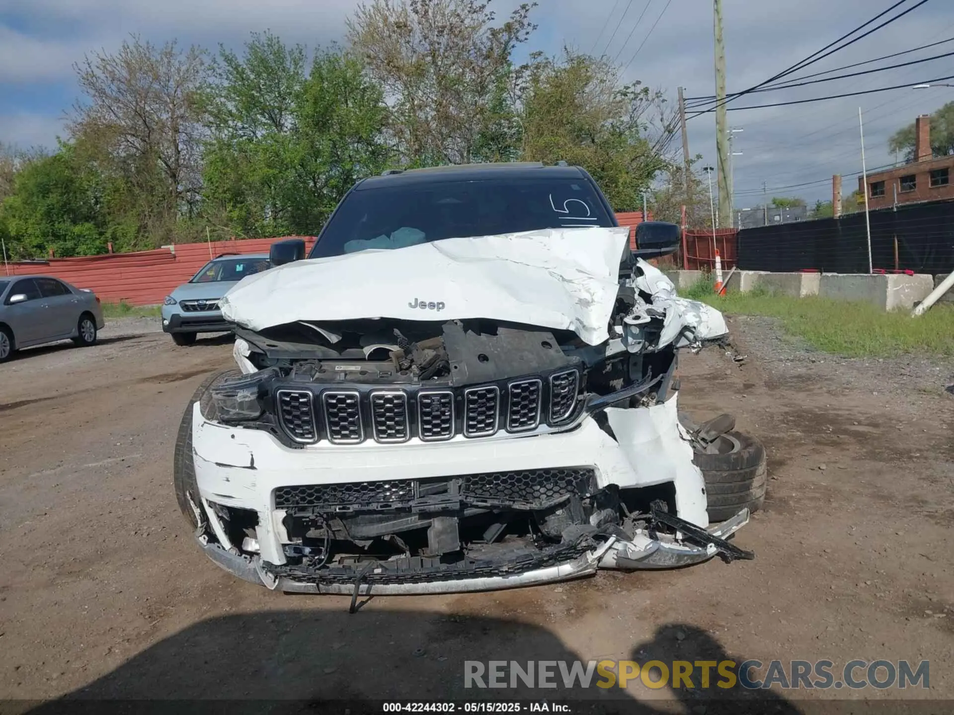 12 fotografías del automóvil dañado 1C4RJKETXN8559115 JEEP GRAND CHEROKEE L 2022