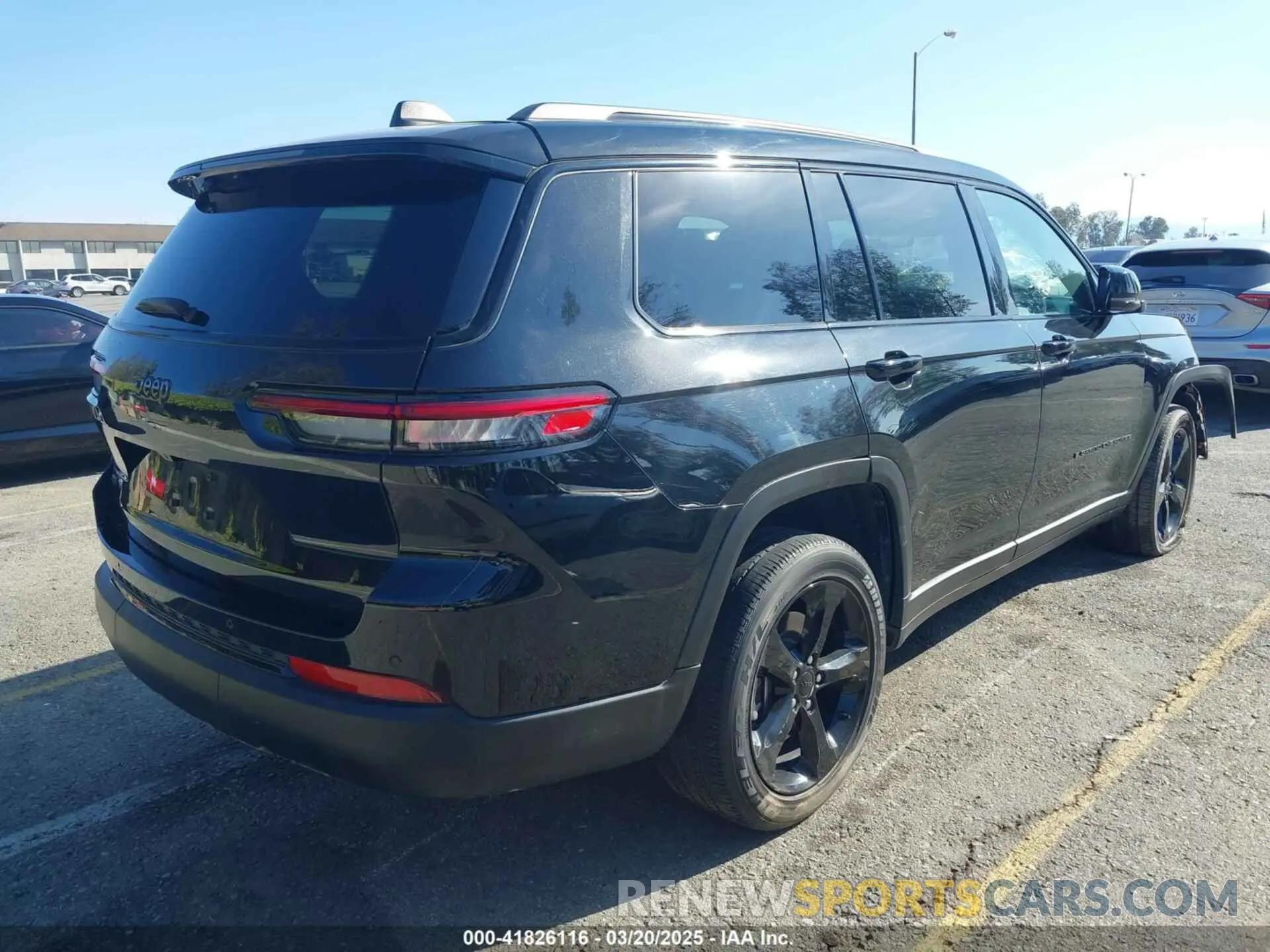 4 fotografías del automóvil dañado 1C4RJJAG0P8783385 JEEP GRAND CHEROKEE L 2023