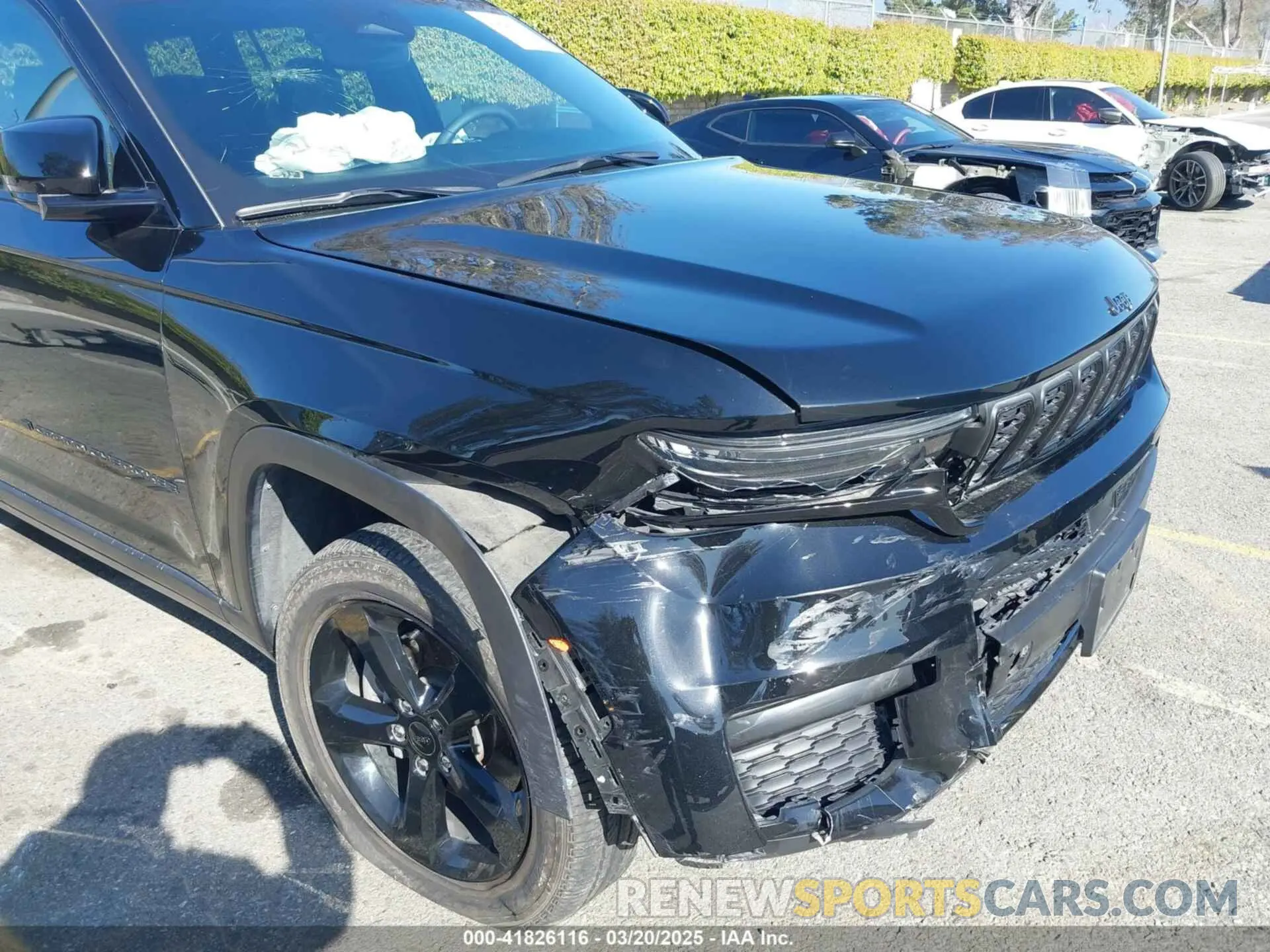 6 fotografías del automóvil dañado 1C4RJJAG0P8783385 JEEP GRAND CHEROKEE L 2023