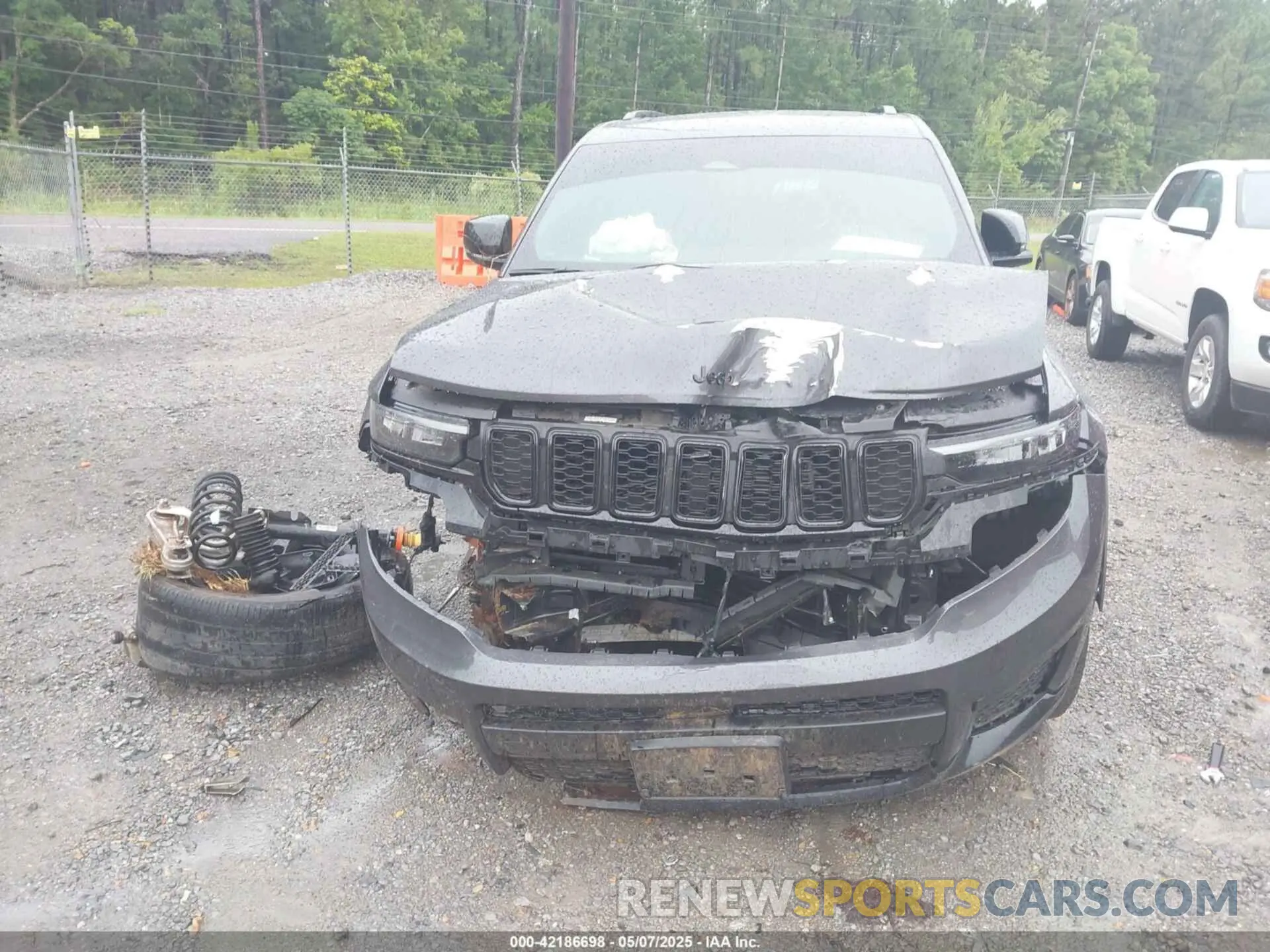 6 fotografías del automóvil dañado 1C4RJJAG4P8836508 JEEP GRAND CHEROKEE L 2023