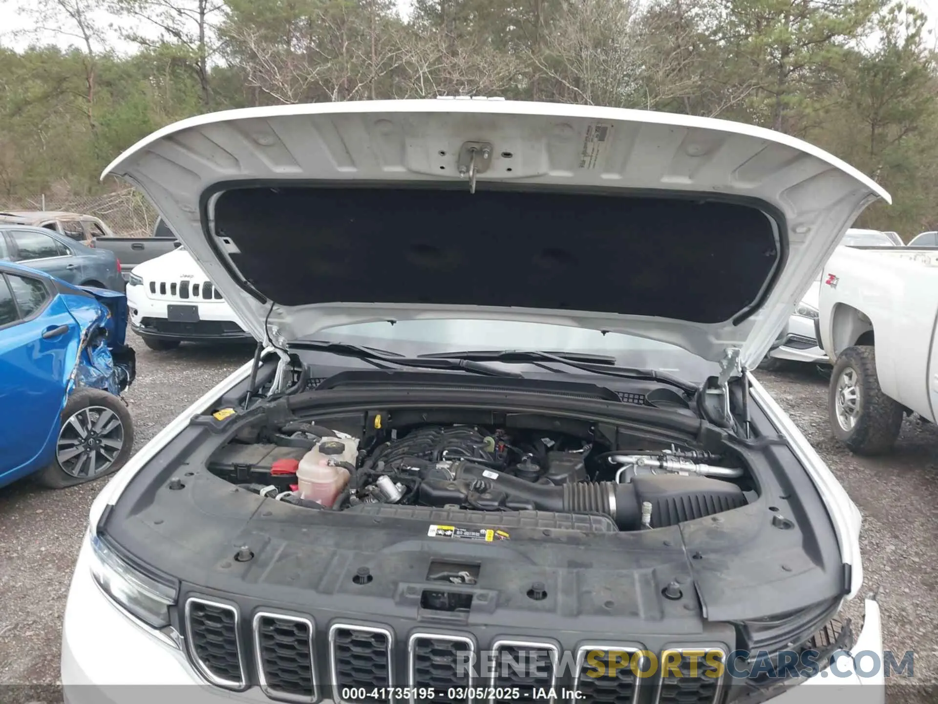 10 fotografías del automóvil dañado 1C4RJJAG5P8843337 JEEP GRAND CHEROKEE L 2023