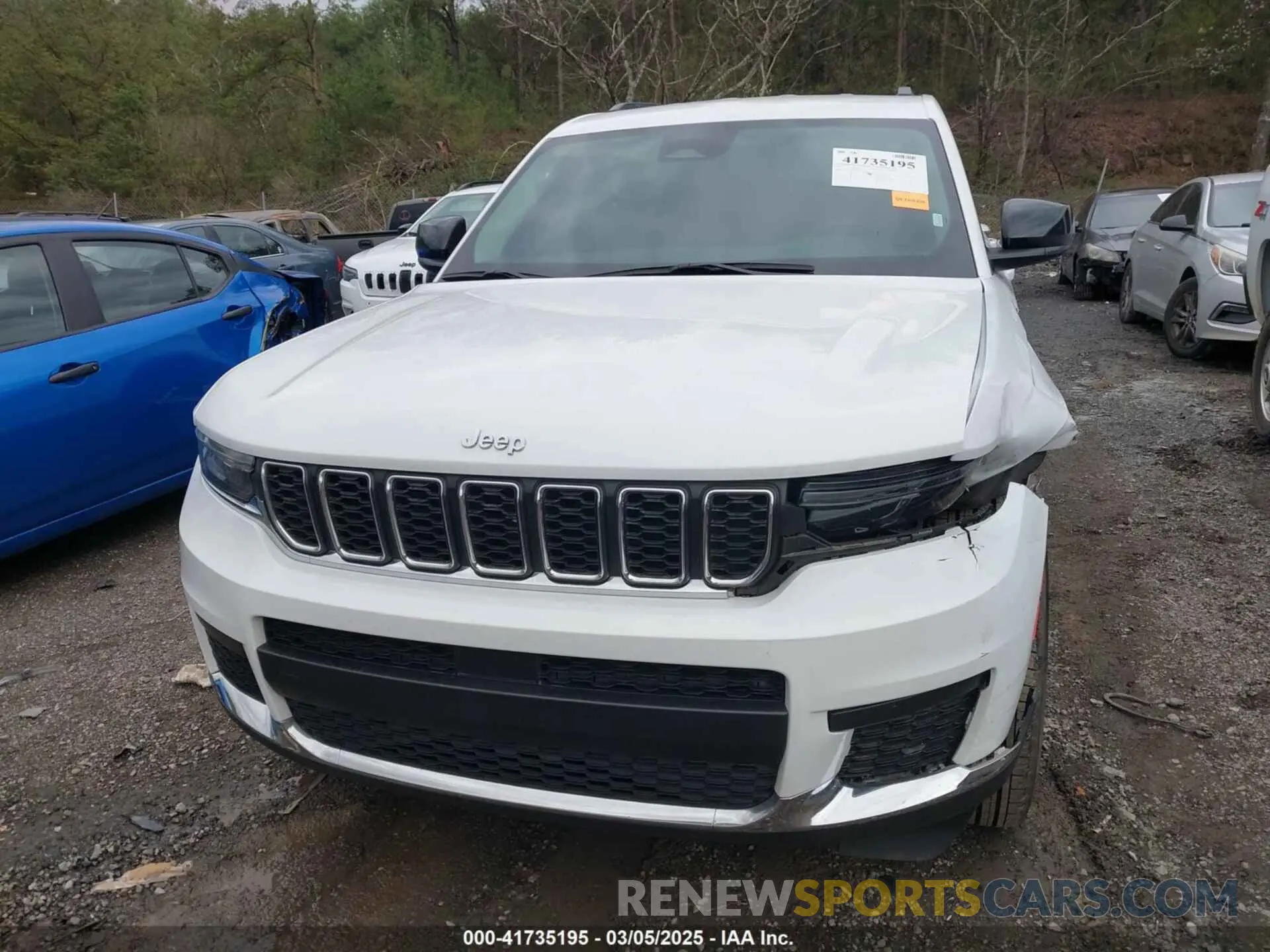 12 fotografías del automóvil dañado 1C4RJJAG5P8843337 JEEP GRAND CHEROKEE L 2023