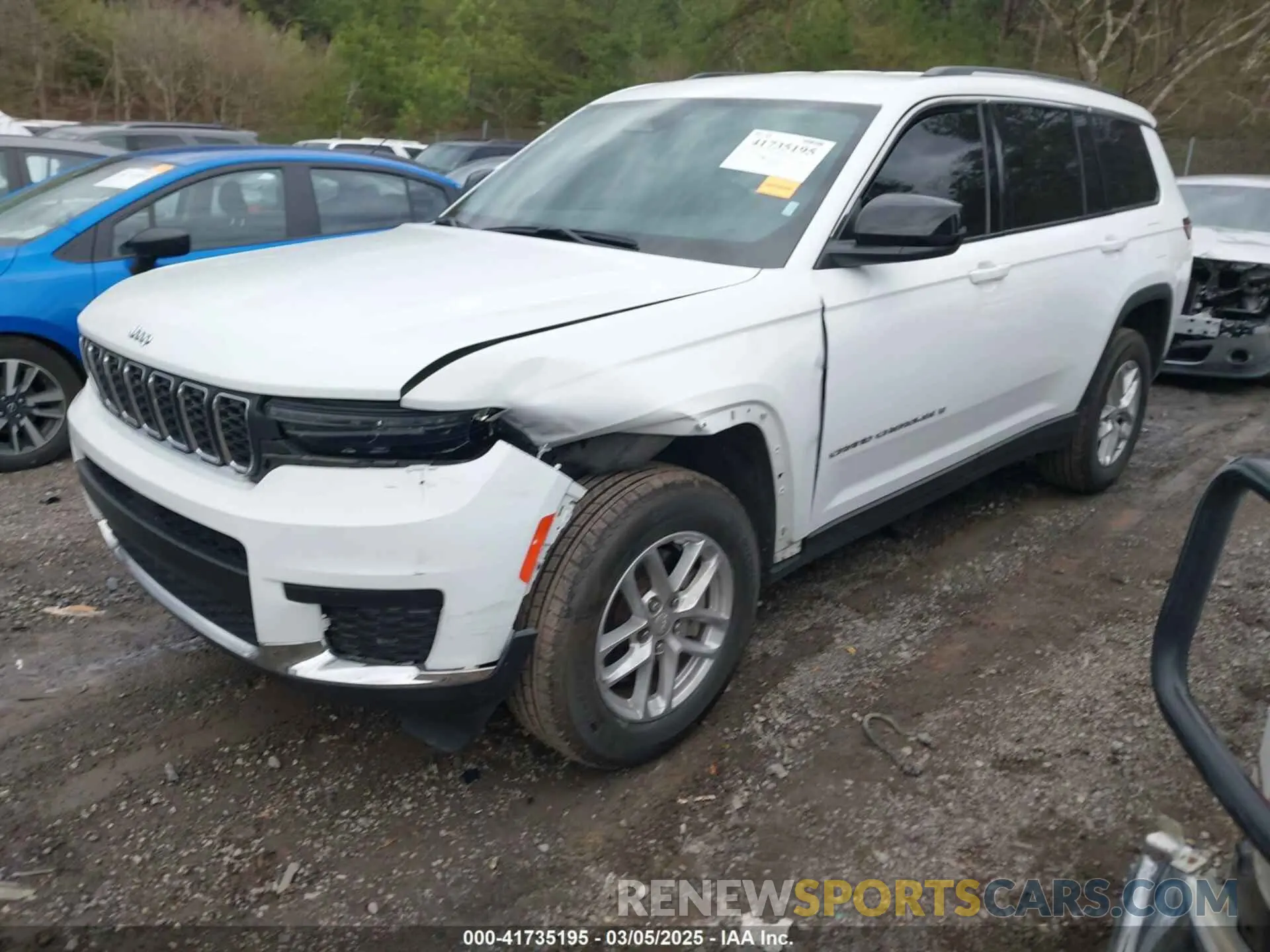 2 fotografías del automóvil dañado 1C4RJJAG5P8843337 JEEP GRAND CHEROKEE L 2023