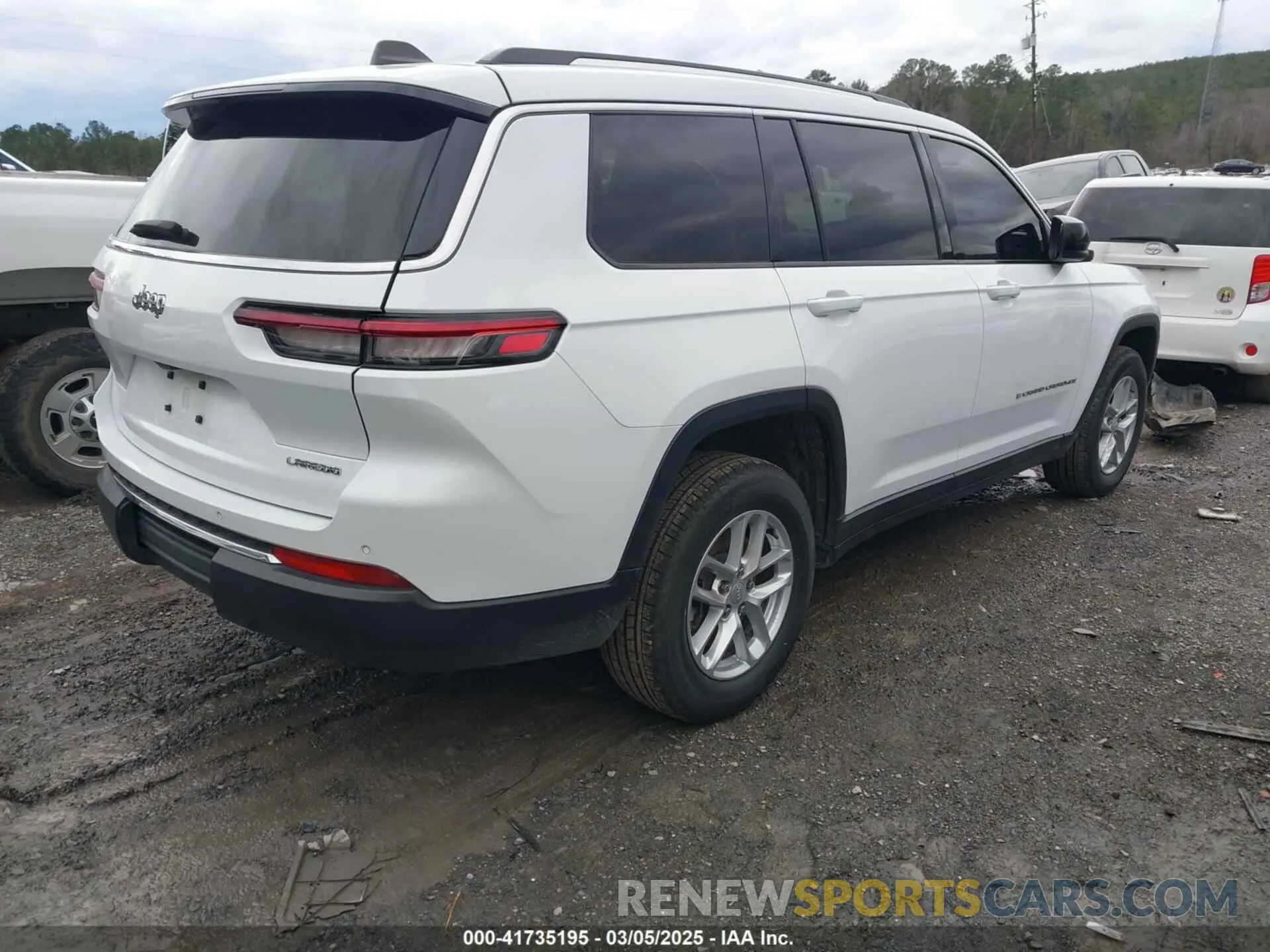 4 fotografías del automóvil dañado 1C4RJJAG5P8843337 JEEP GRAND CHEROKEE L 2023