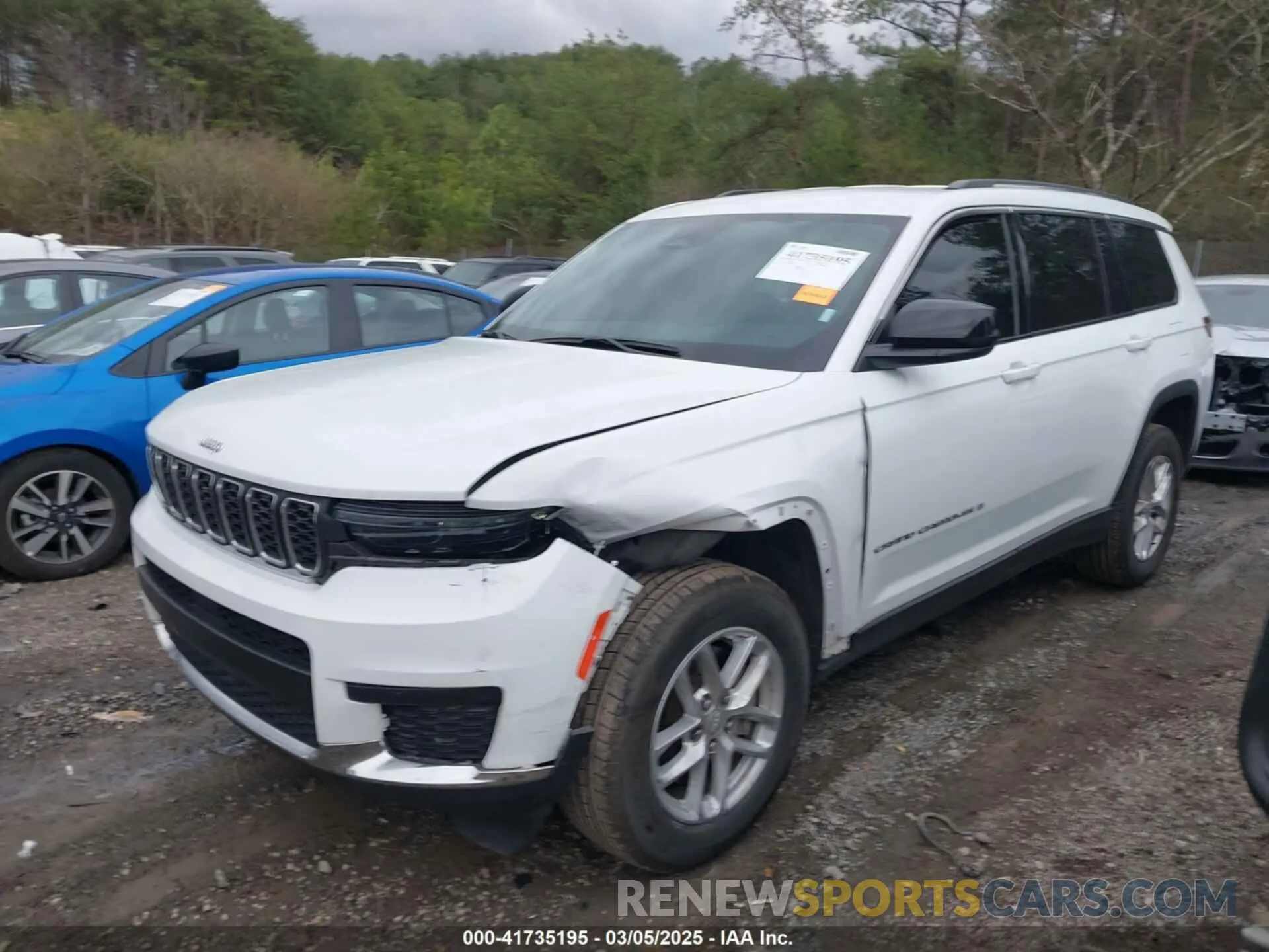 6 fotografías del automóvil dañado 1C4RJJAG5P8843337 JEEP GRAND CHEROKEE L 2023