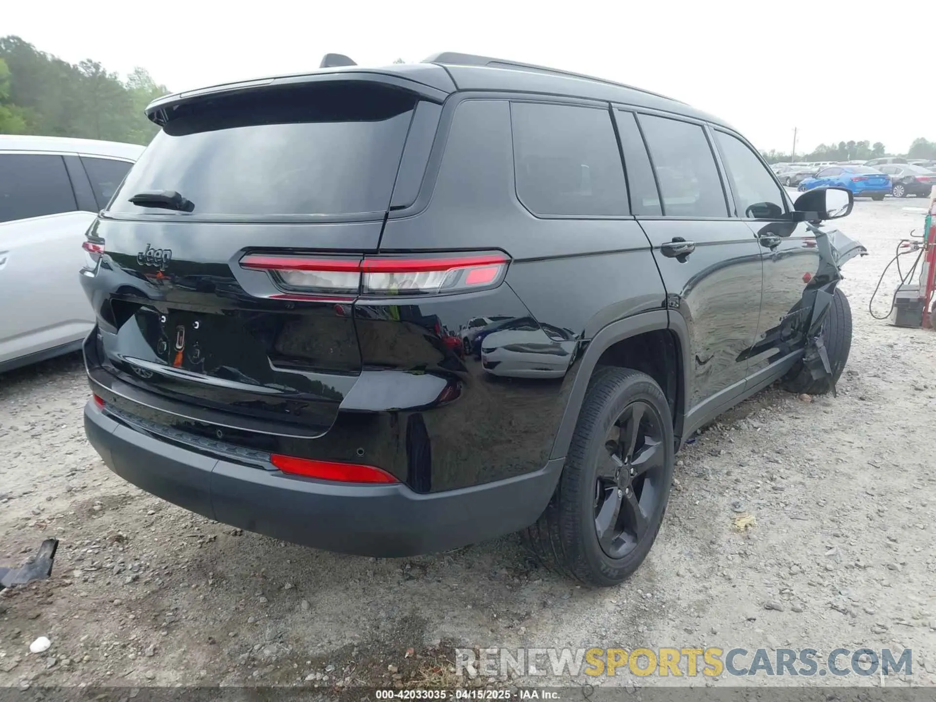 4 fotografías del automóvil dañado 1C4RJJAG7P8794349 JEEP GRAND CHEROKEE L 2023