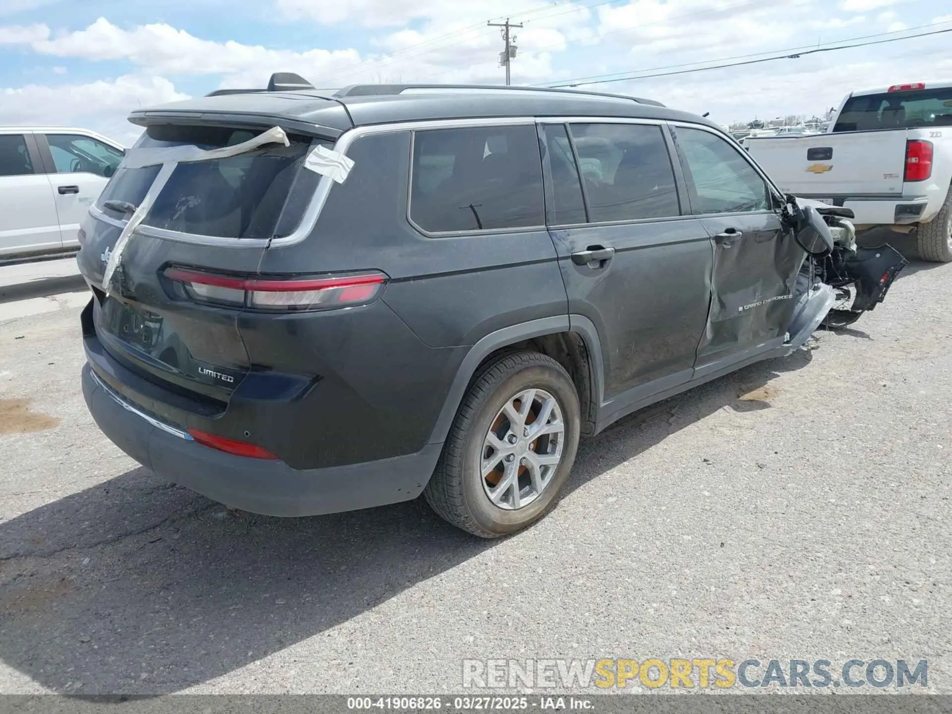 4 fotografías del automóvil dañado 1C4RJJBG4P8843652 JEEP GRAND CHEROKEE L 2023