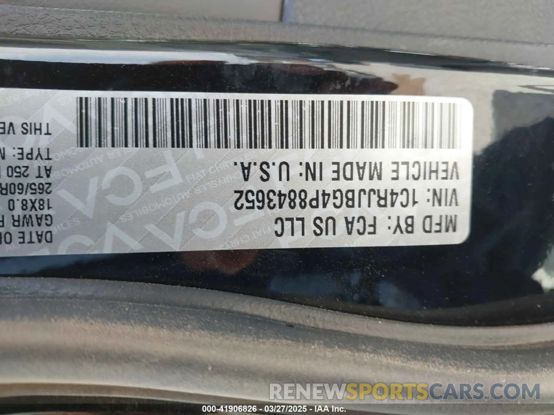 9 fotografías del automóvil dañado 1C4RJJBG4P8843652 JEEP GRAND CHEROKEE L 2023