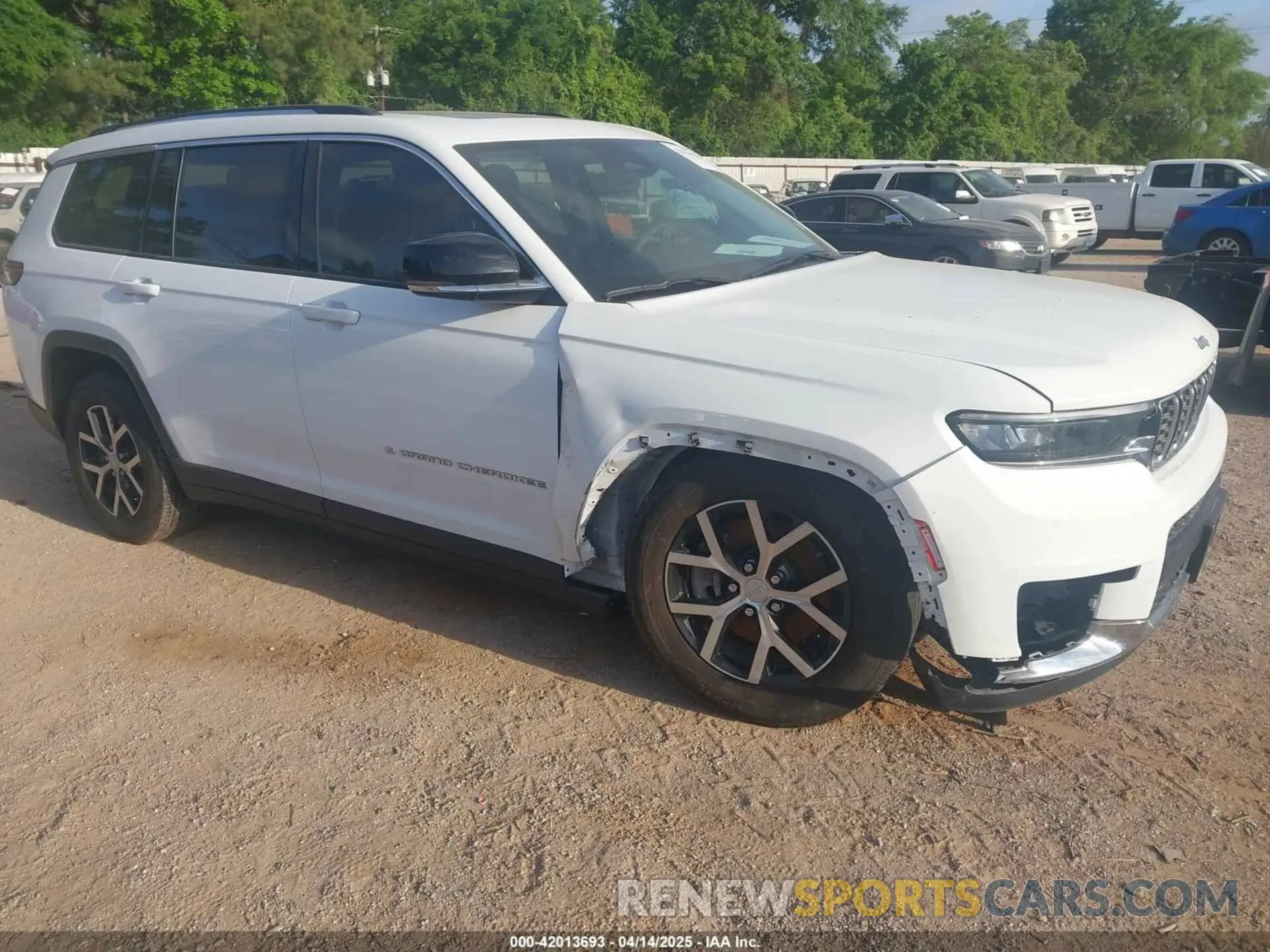 1 fotografías del automóvil dañado 1C4RJJBGXP8843705 JEEP GRAND CHEROKEE L 2023