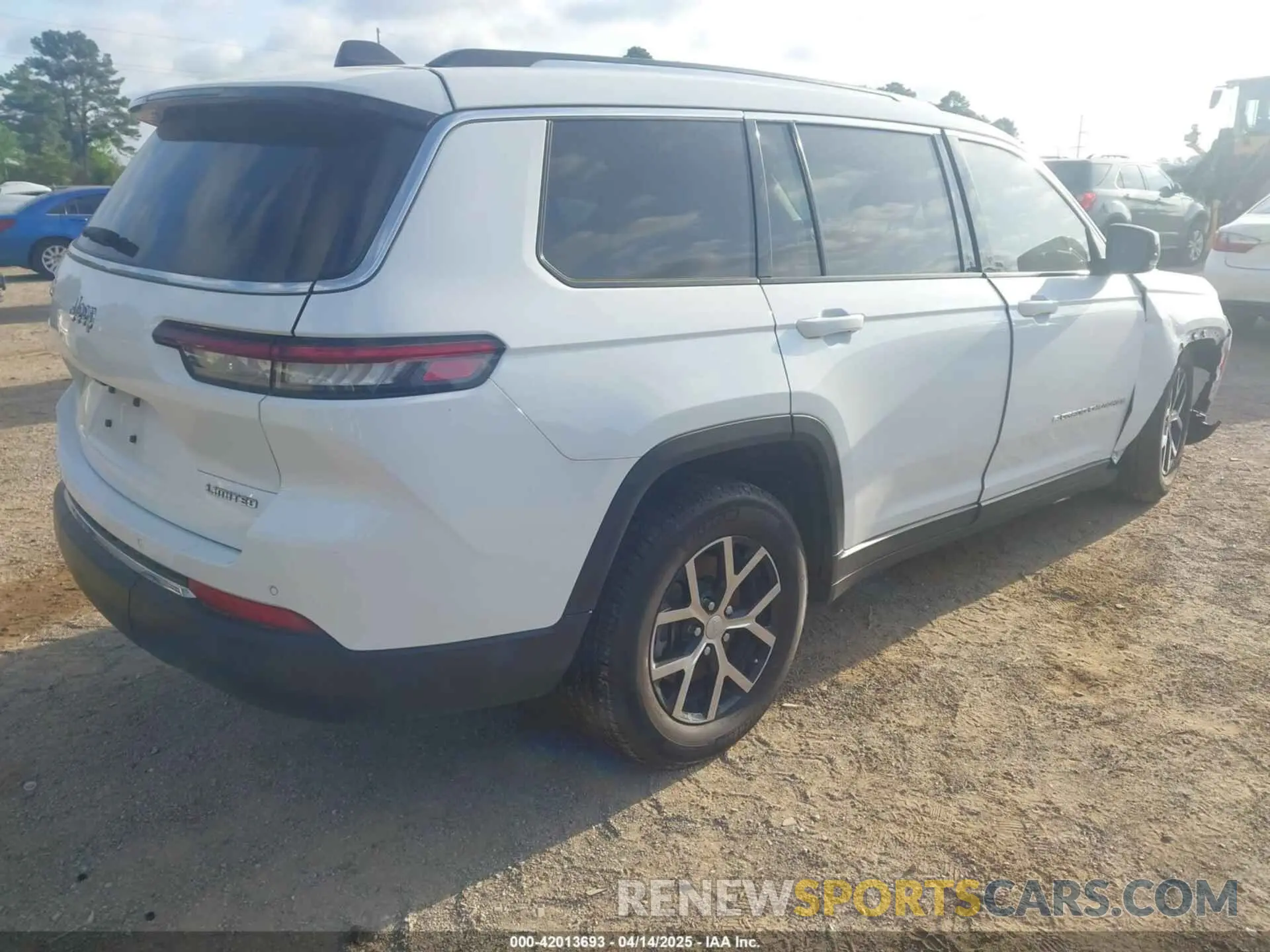 4 fotografías del automóvil dañado 1C4RJJBGXP8843705 JEEP GRAND CHEROKEE L 2023